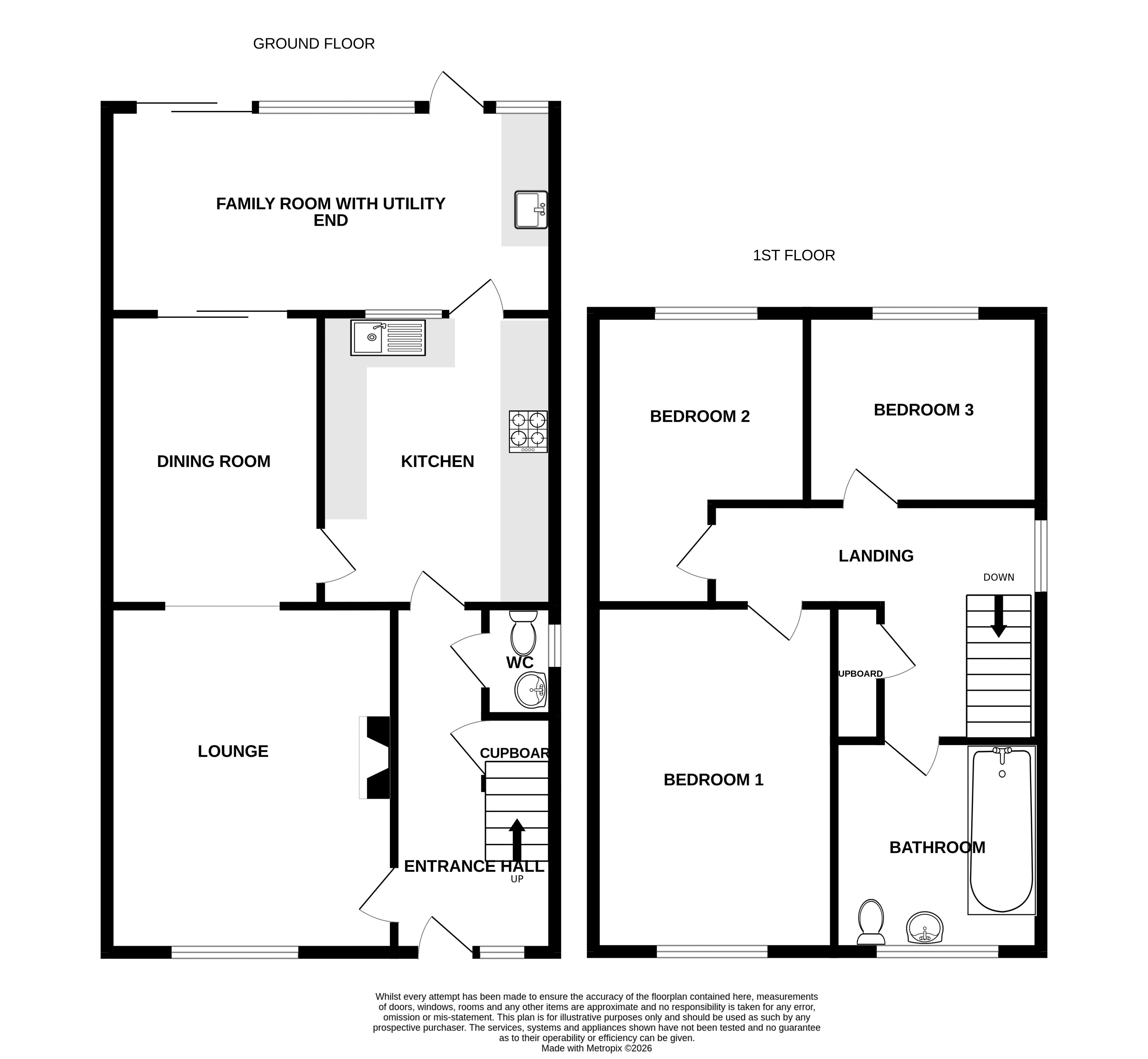 60, Anmore Road, Denmead floorplan