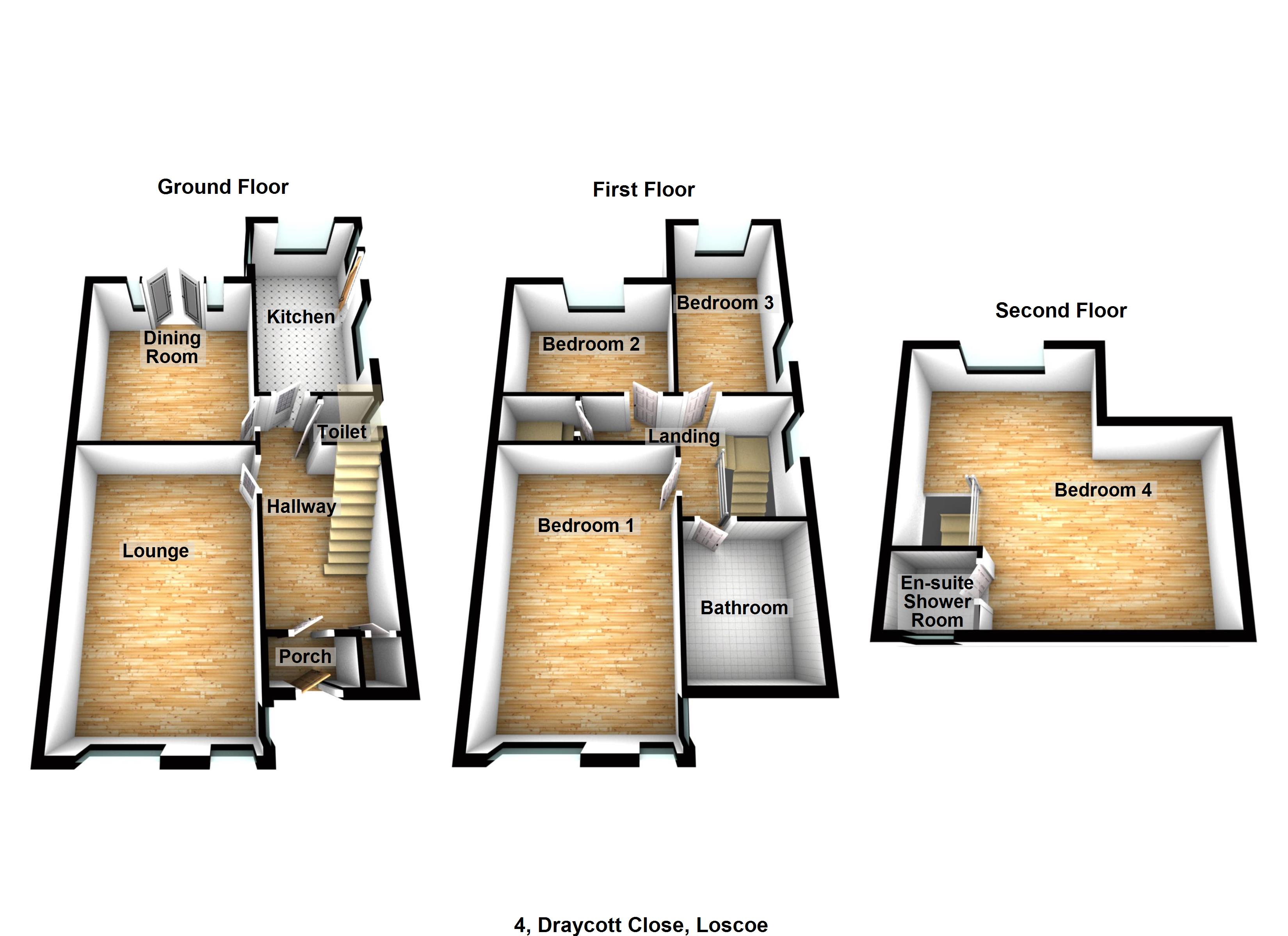 4 Bedrooms Semi-detached house for sale in Hands Road, Heanor, Derbyshire DE75