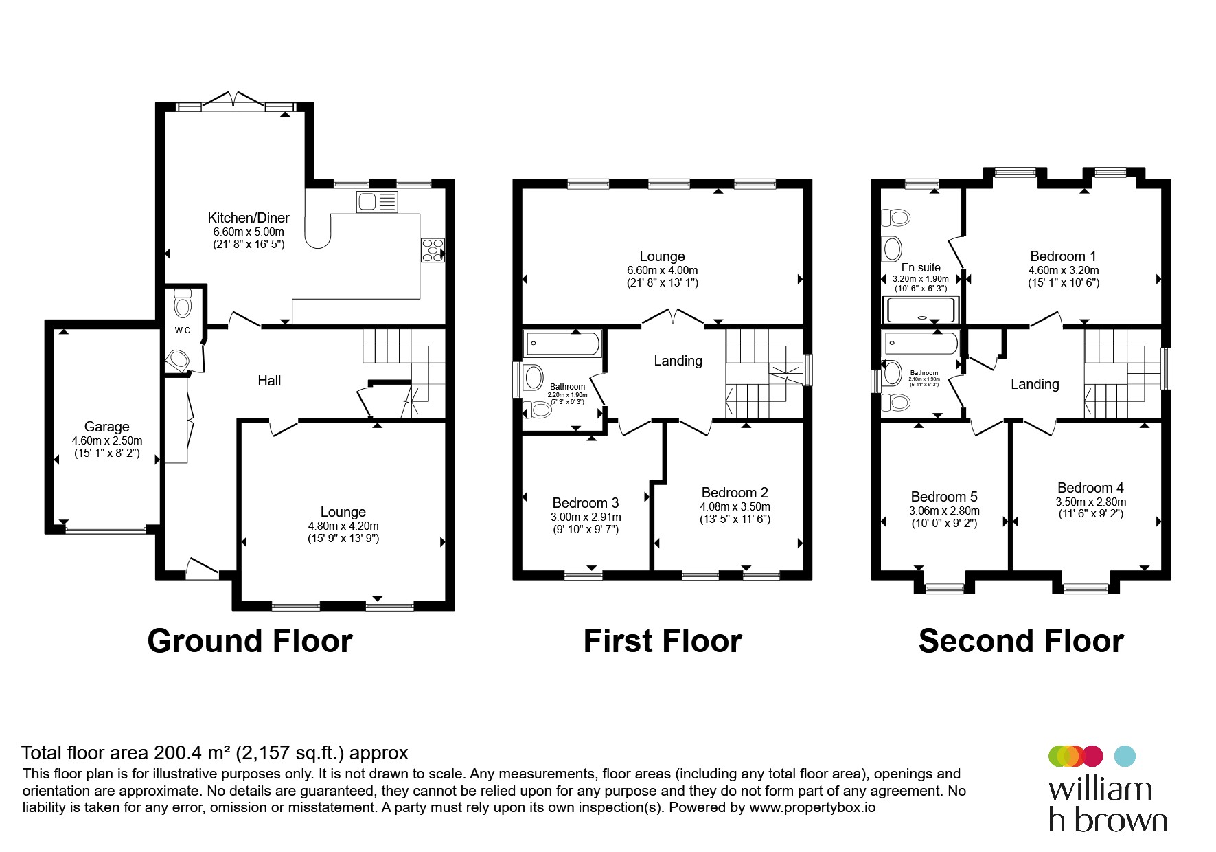 2, Manor House Gardens, Broxbourne floorplan