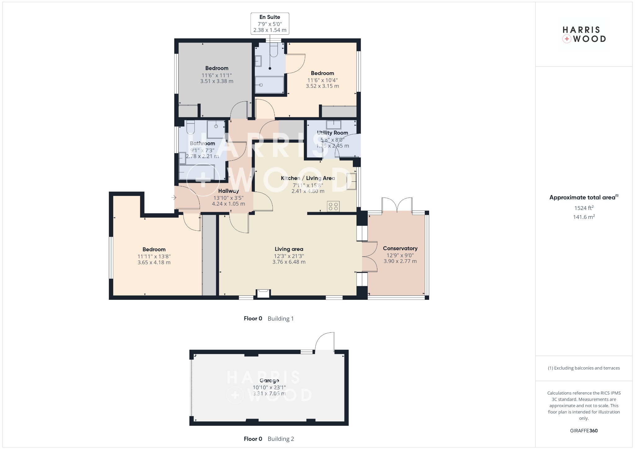 1 Gable Farm Close, Great Bentley, Essex floorplan