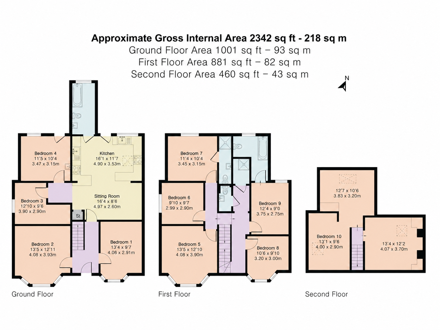 16, Drove Acre Road, Oxford floorplan