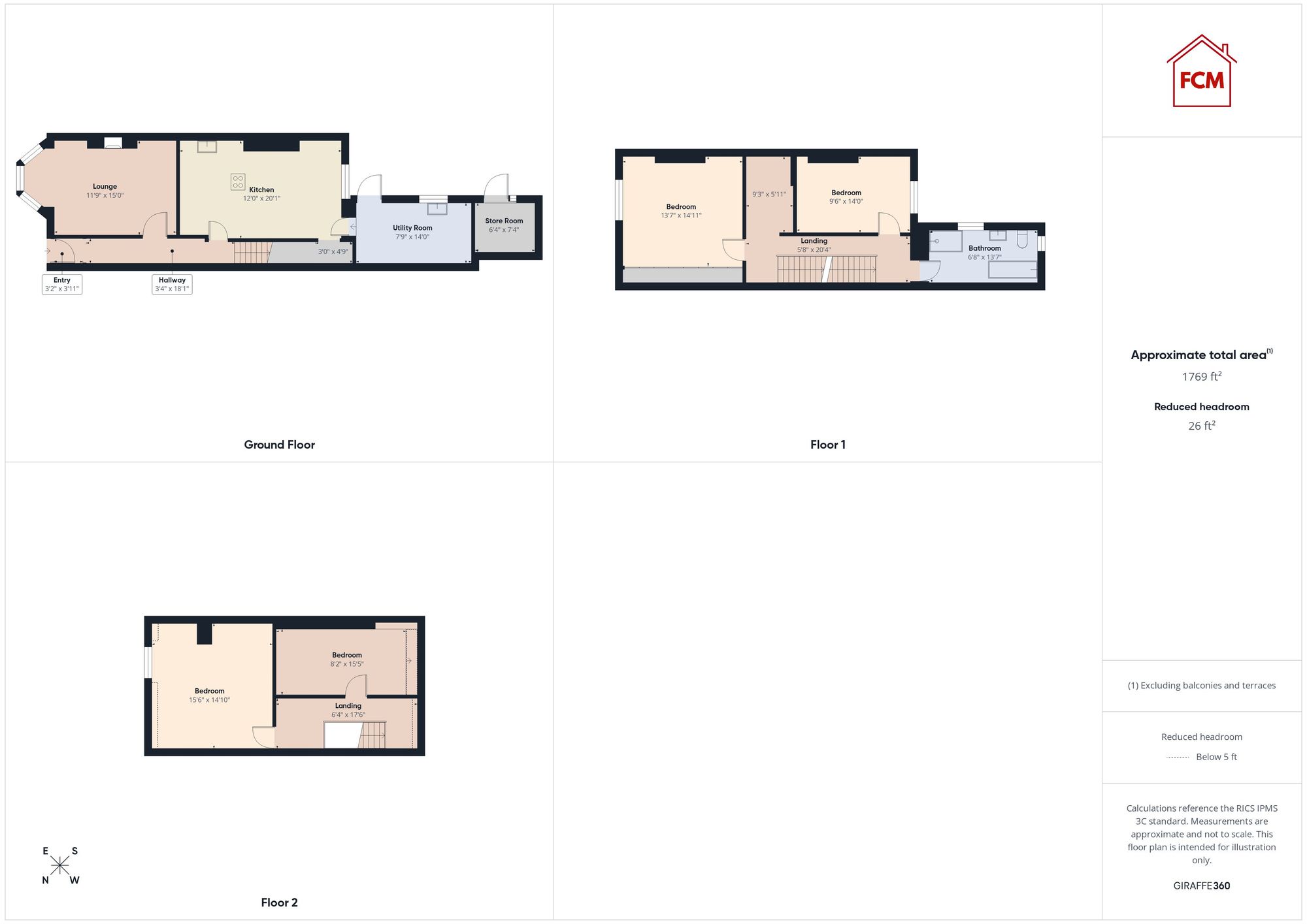 36 Guard Street, Workington floorplan