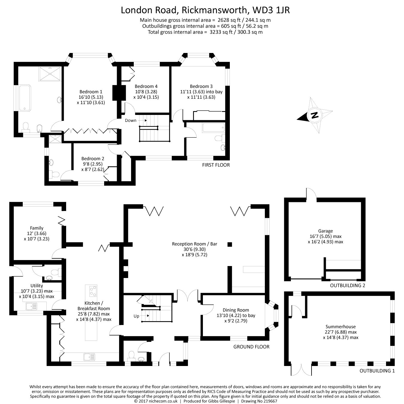 4 Bedrooms Detached house for sale in London Road, Rickmansworth, Hertfordshire WD3