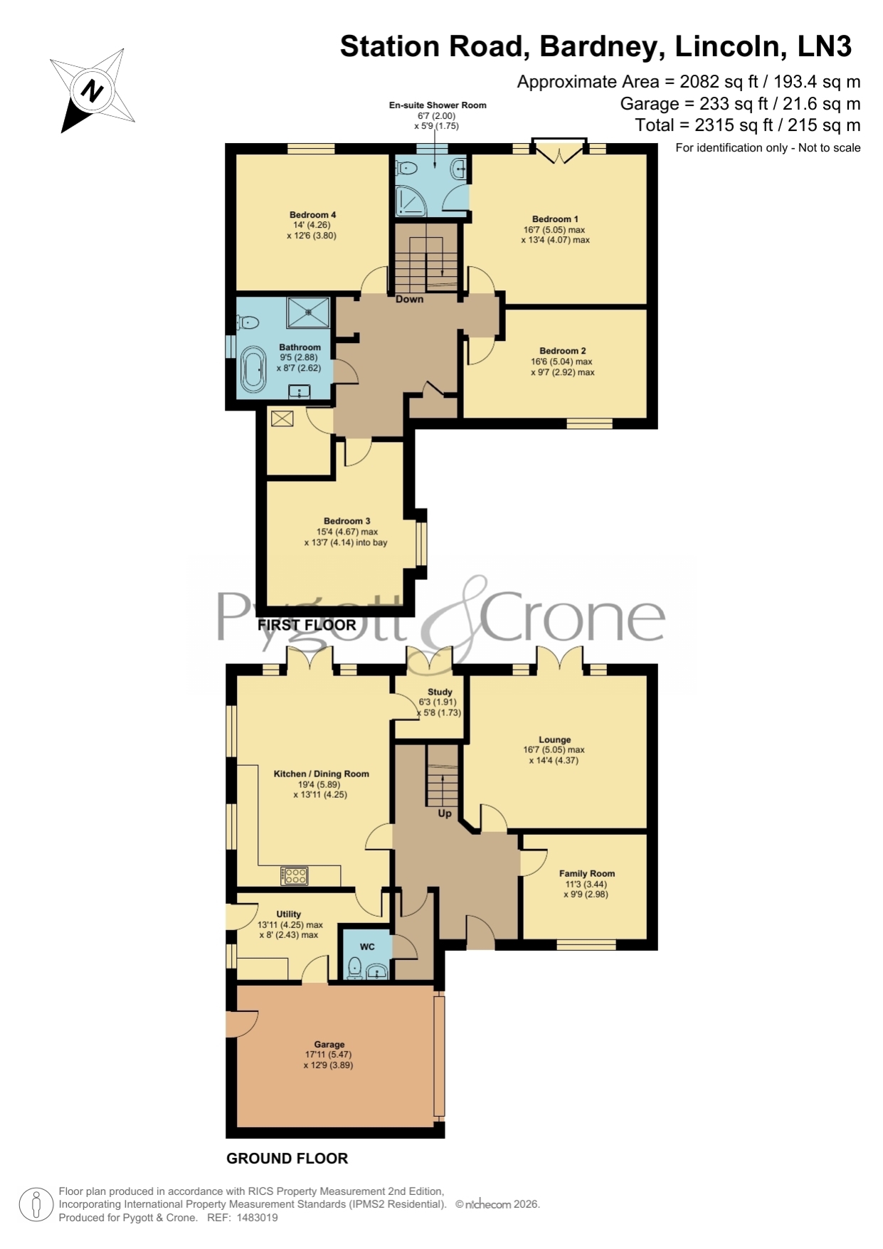 85a, Station Road, Lincoln floorplan