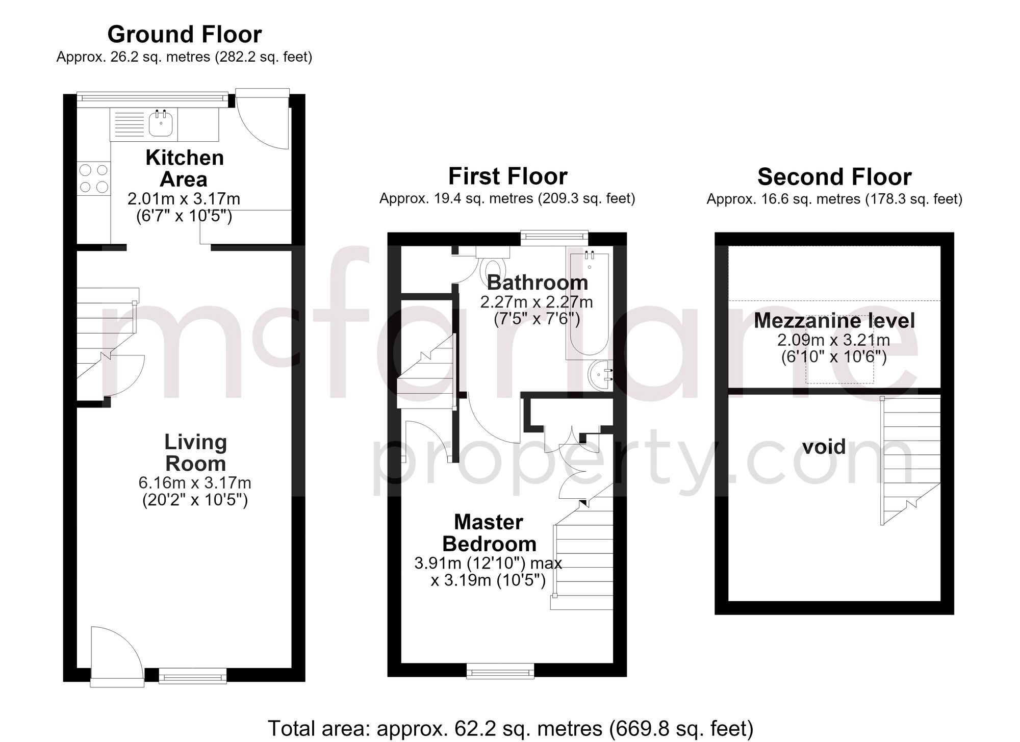 16 Greatfield, Swindon floorplan
