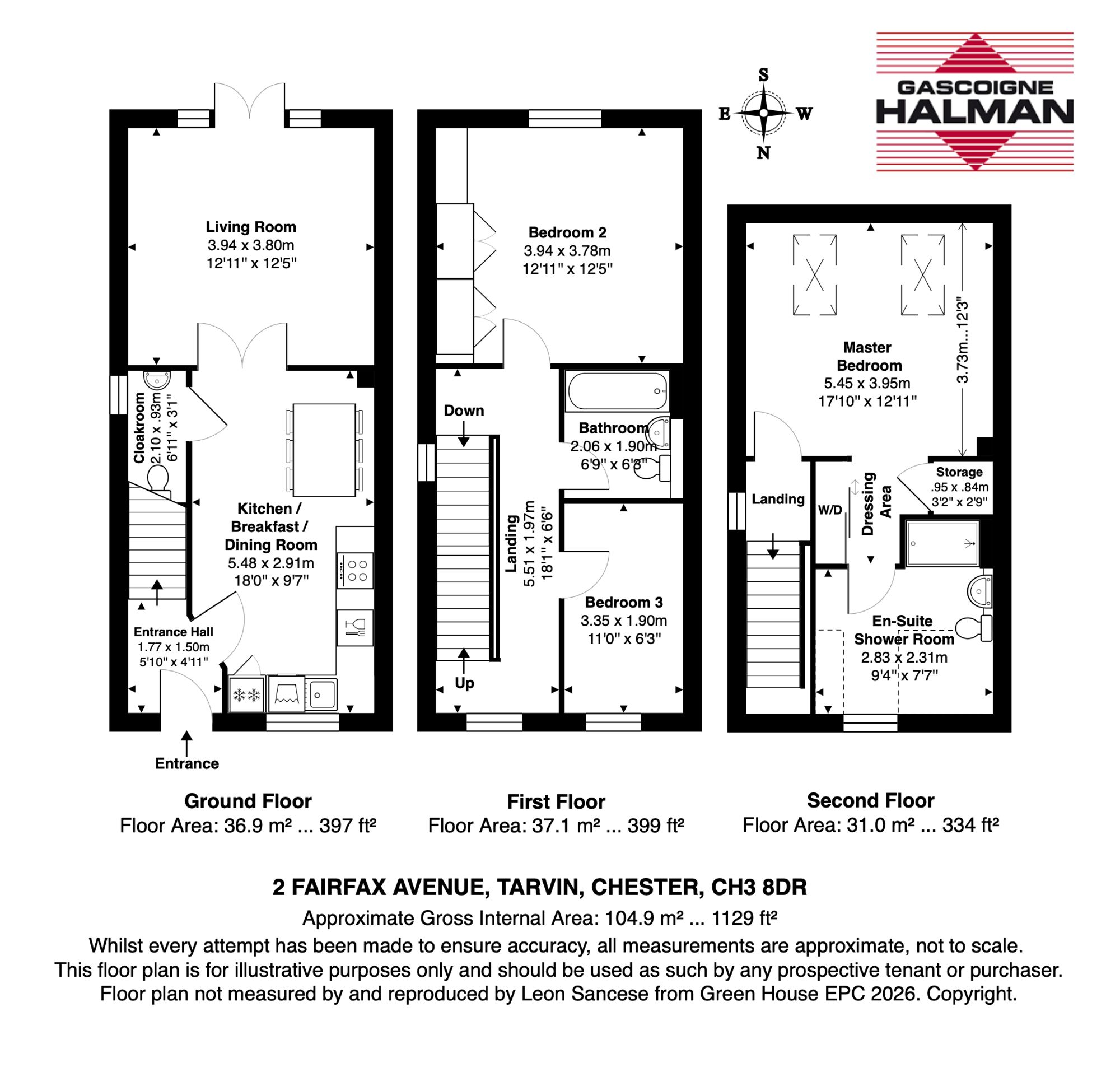 2 Fairfax Avenue, Chester floorplan