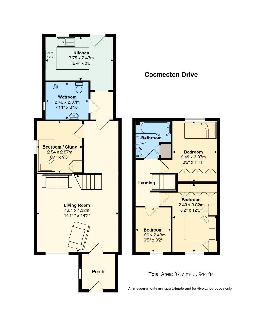 43, Cosmeston Drive, Penarth floorplan