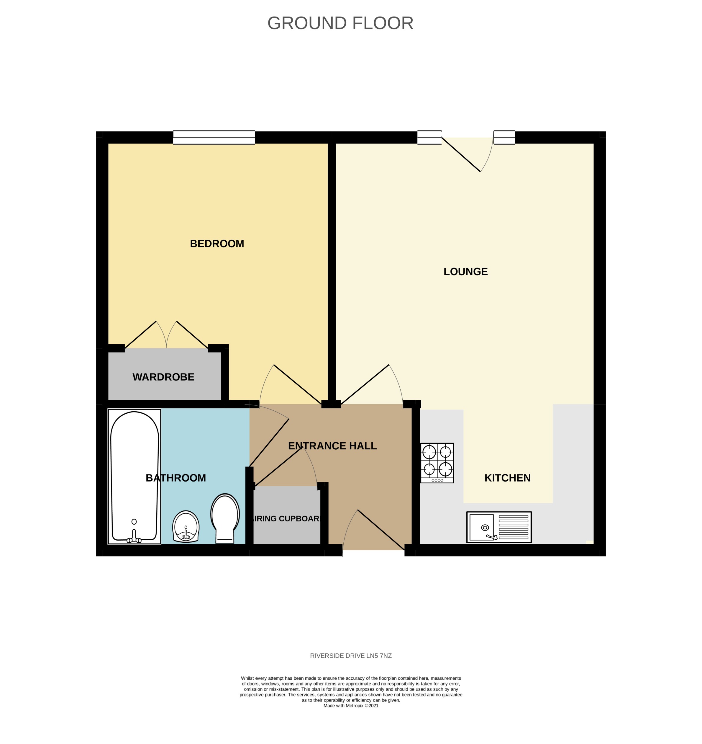 219, Riverside Drive, Lincoln floorplan