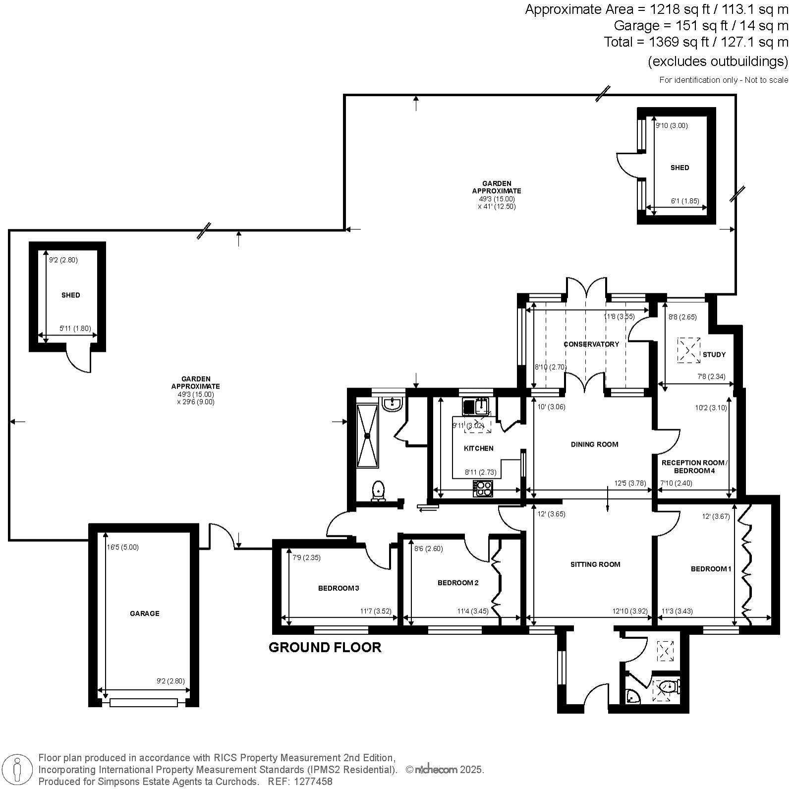 1 Laburnham Cottages,, Gomer Place, Teddington floorplan