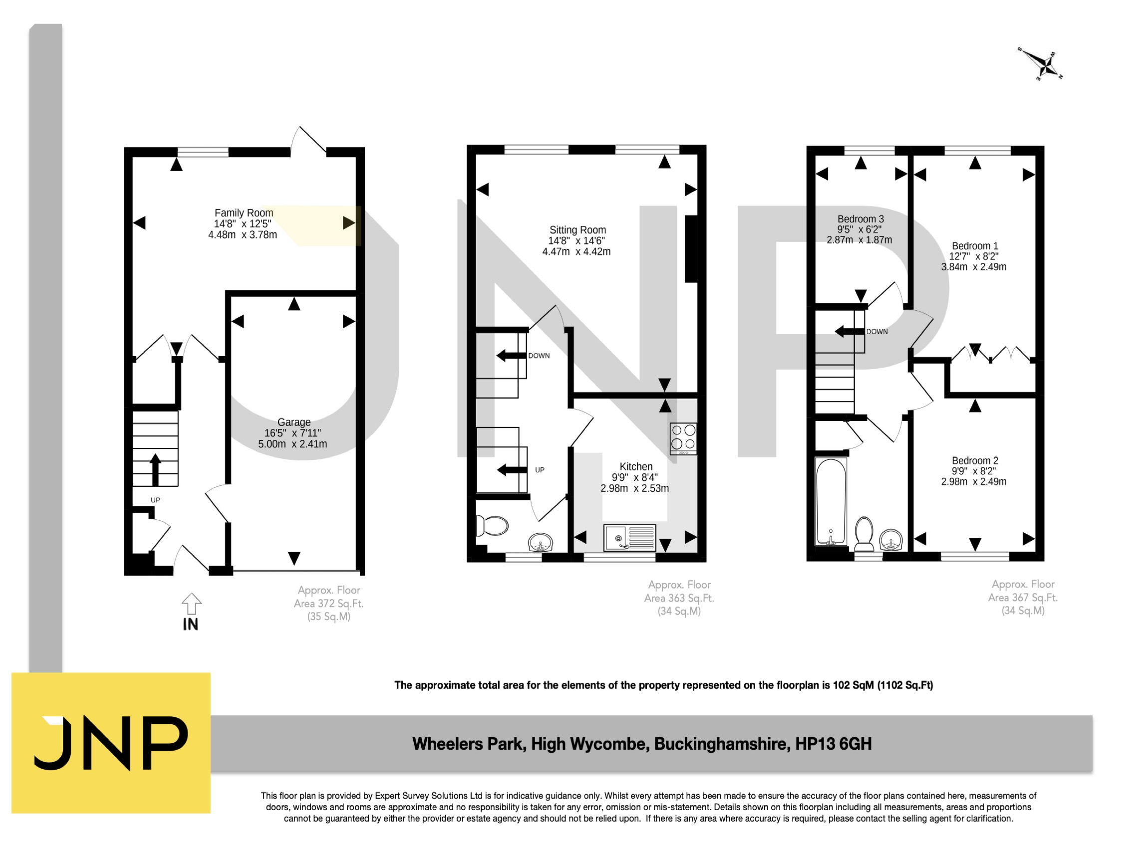 Wheelers Park, High Buckinghamshire HP13, 3 bedroom terraced