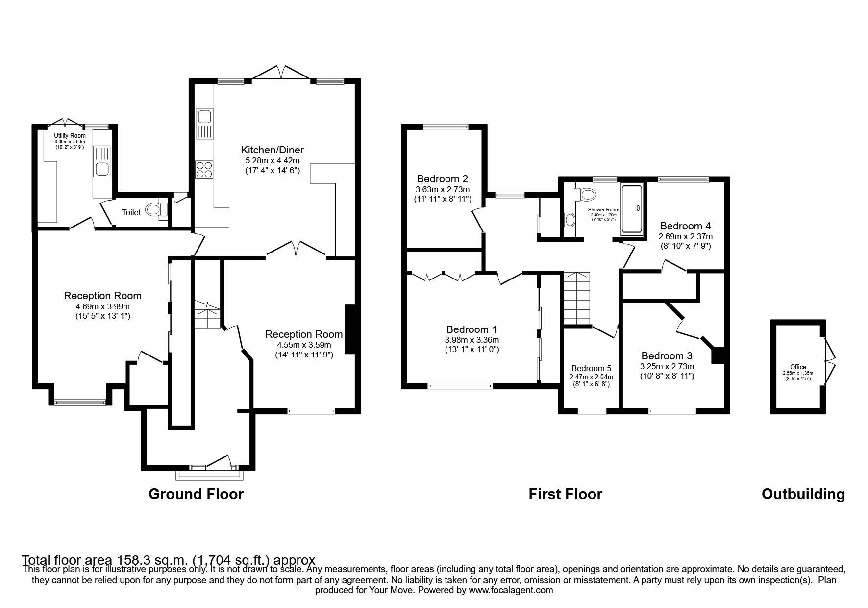 3, Beacon Close, Wigton floorplan