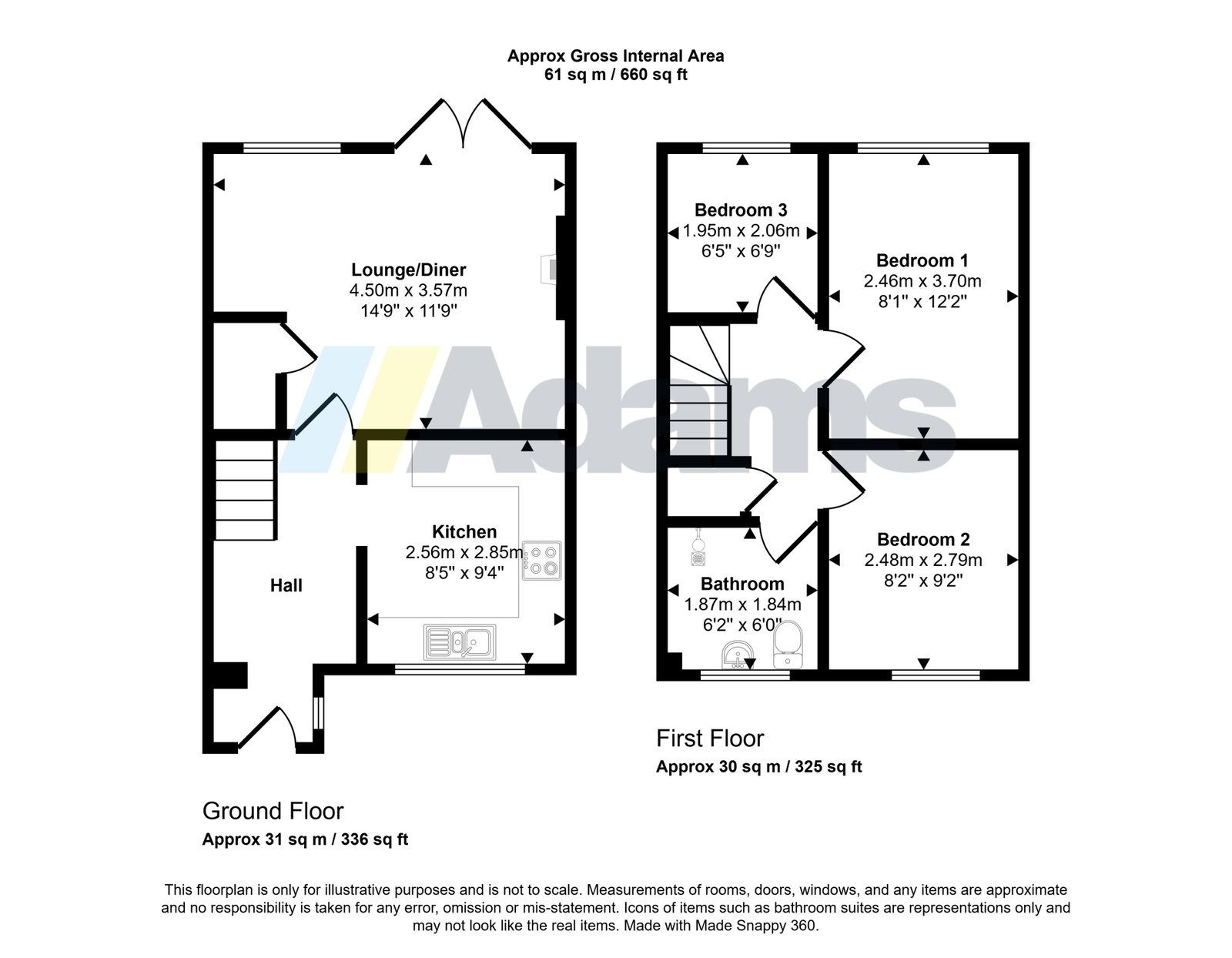 8, Coulton Road, Widnes floorplan