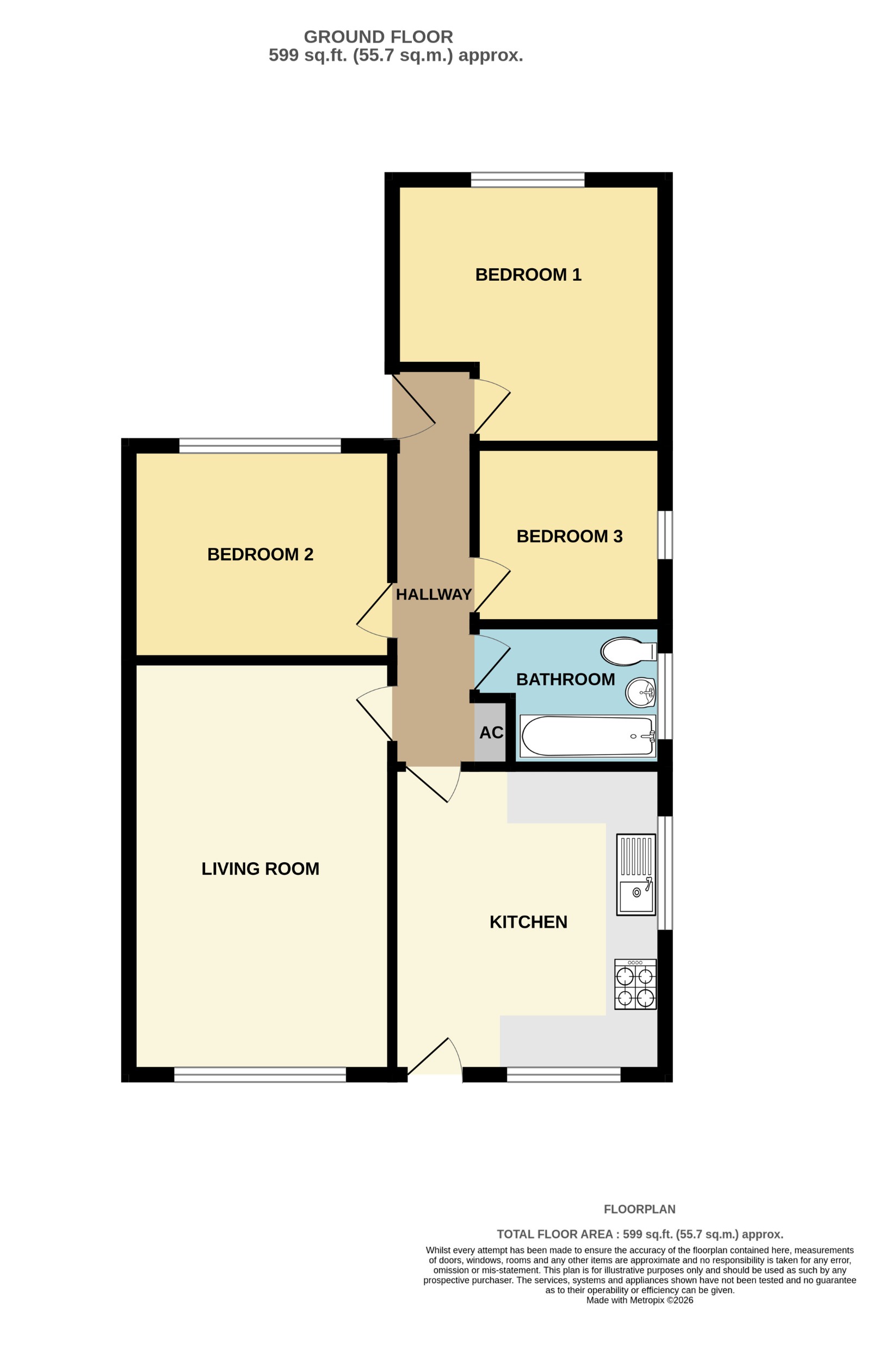 18, Bradway, Sturton by Stow floorplan