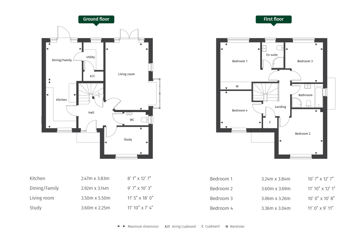 Plot 30, Alderholt floorplan