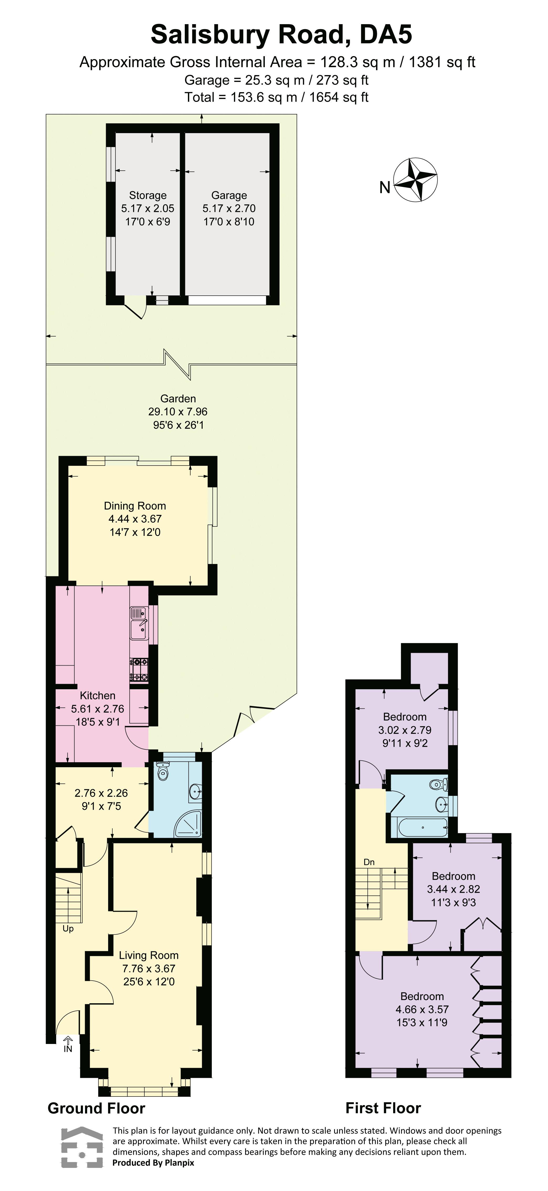 6, Salisbury Road, Bexley floorplan