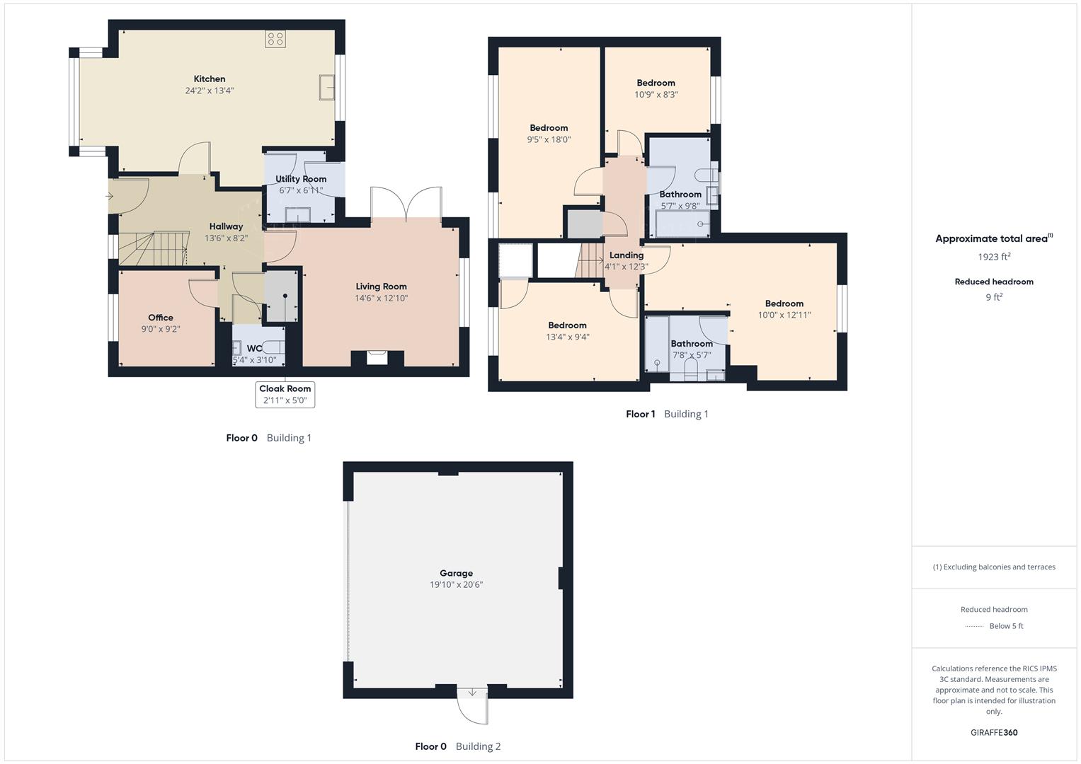 4, Butler Close, Sharnford floorplan