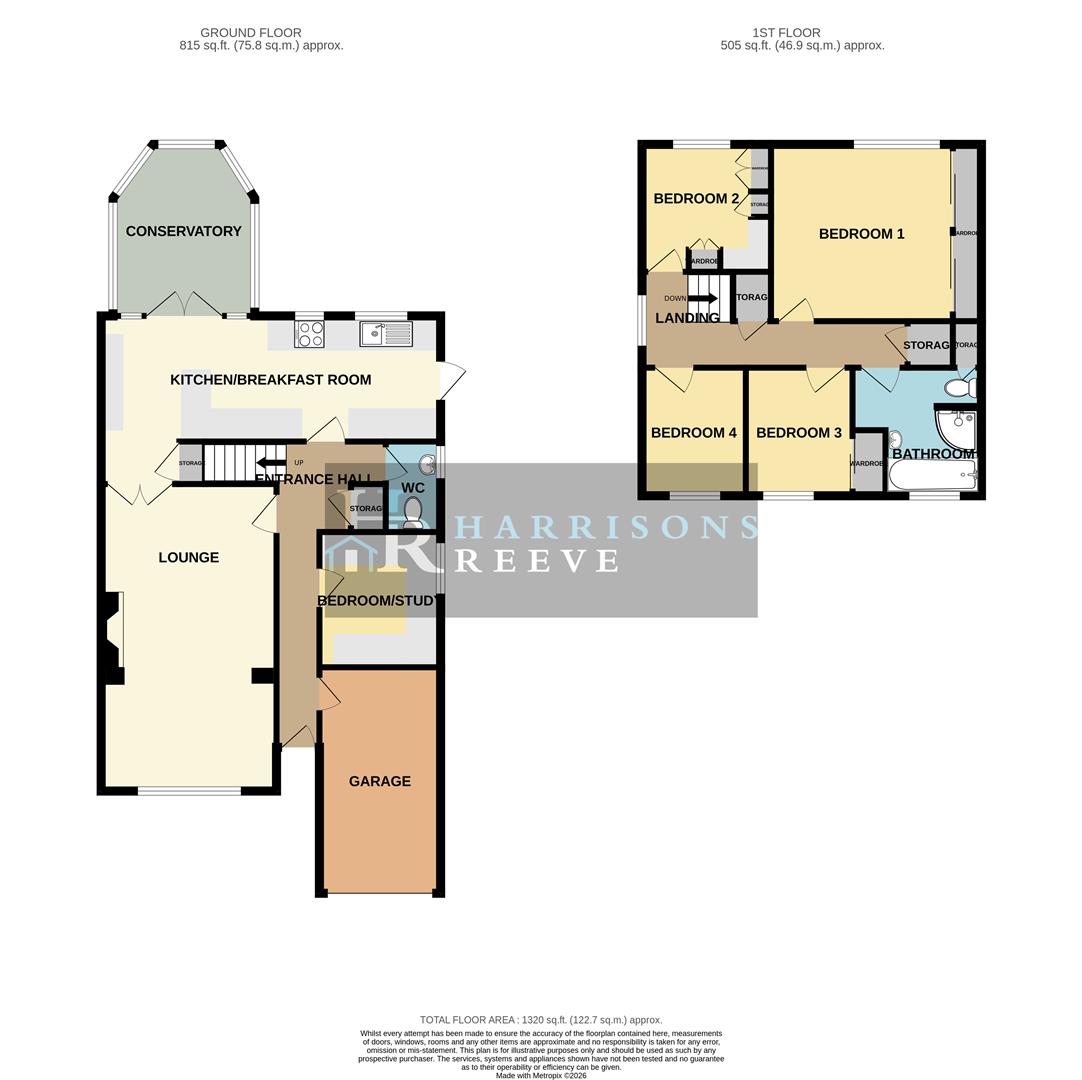 23, Glenwood Close, Gillingham floorplan