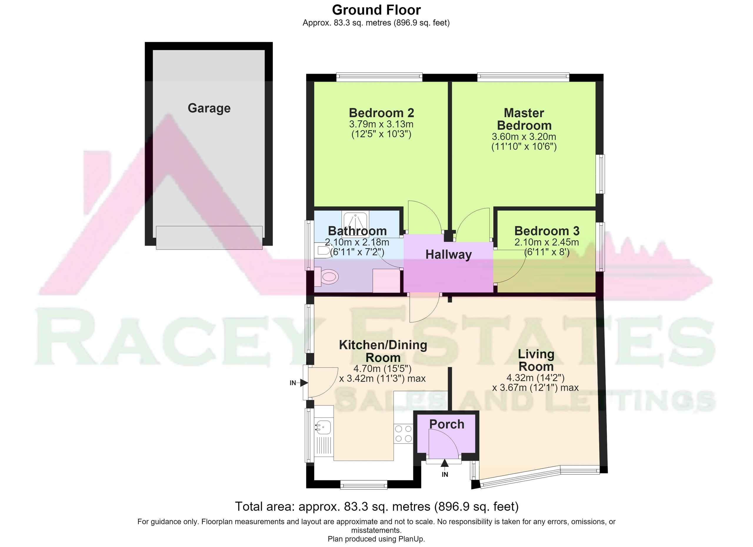 19 Sandra Drive, Newton-Le-Willows floorplan