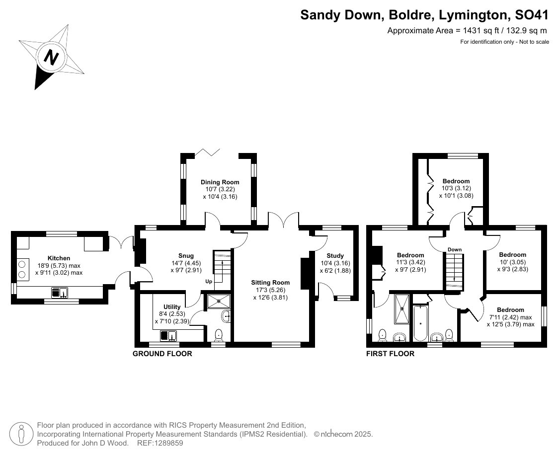 Yewtree Cottage,, Sandy Down, Lymington floorplan