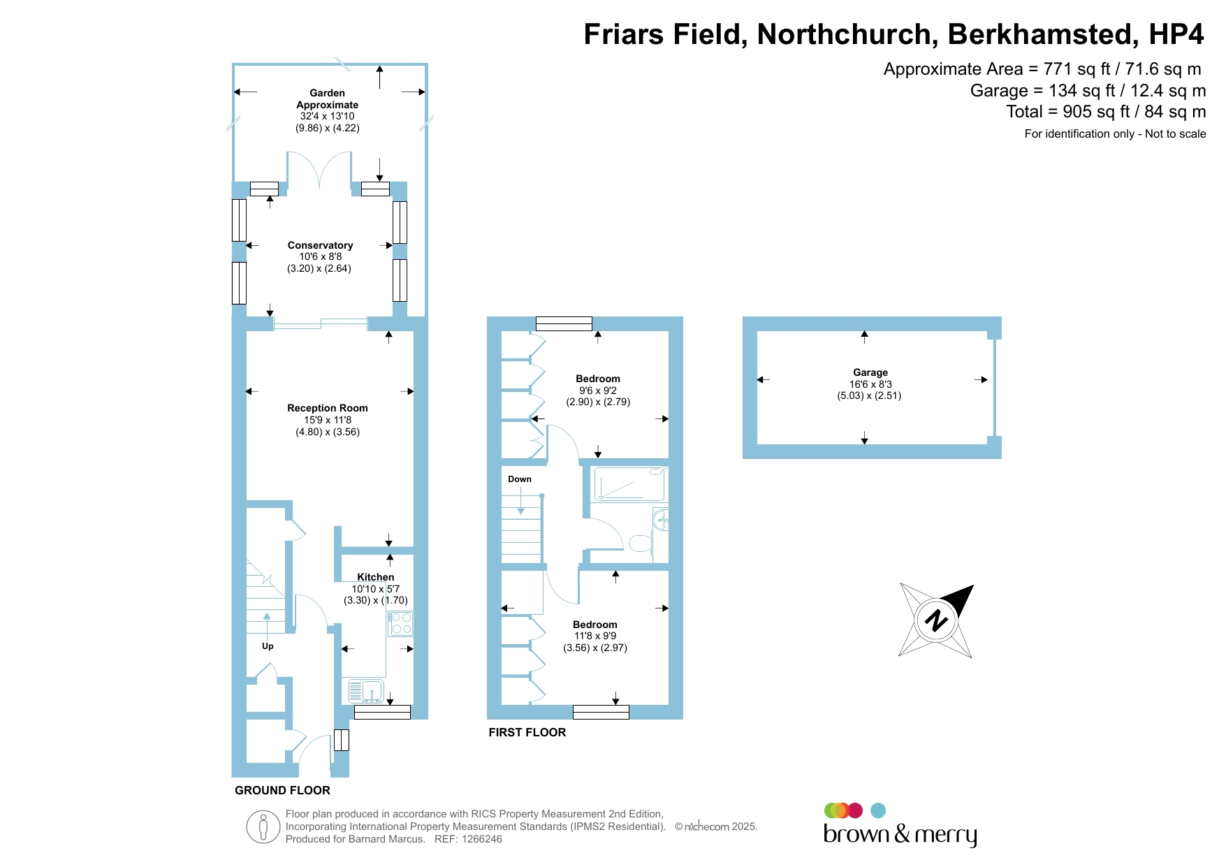 14, Friars Field, Berkhamsted floorplan