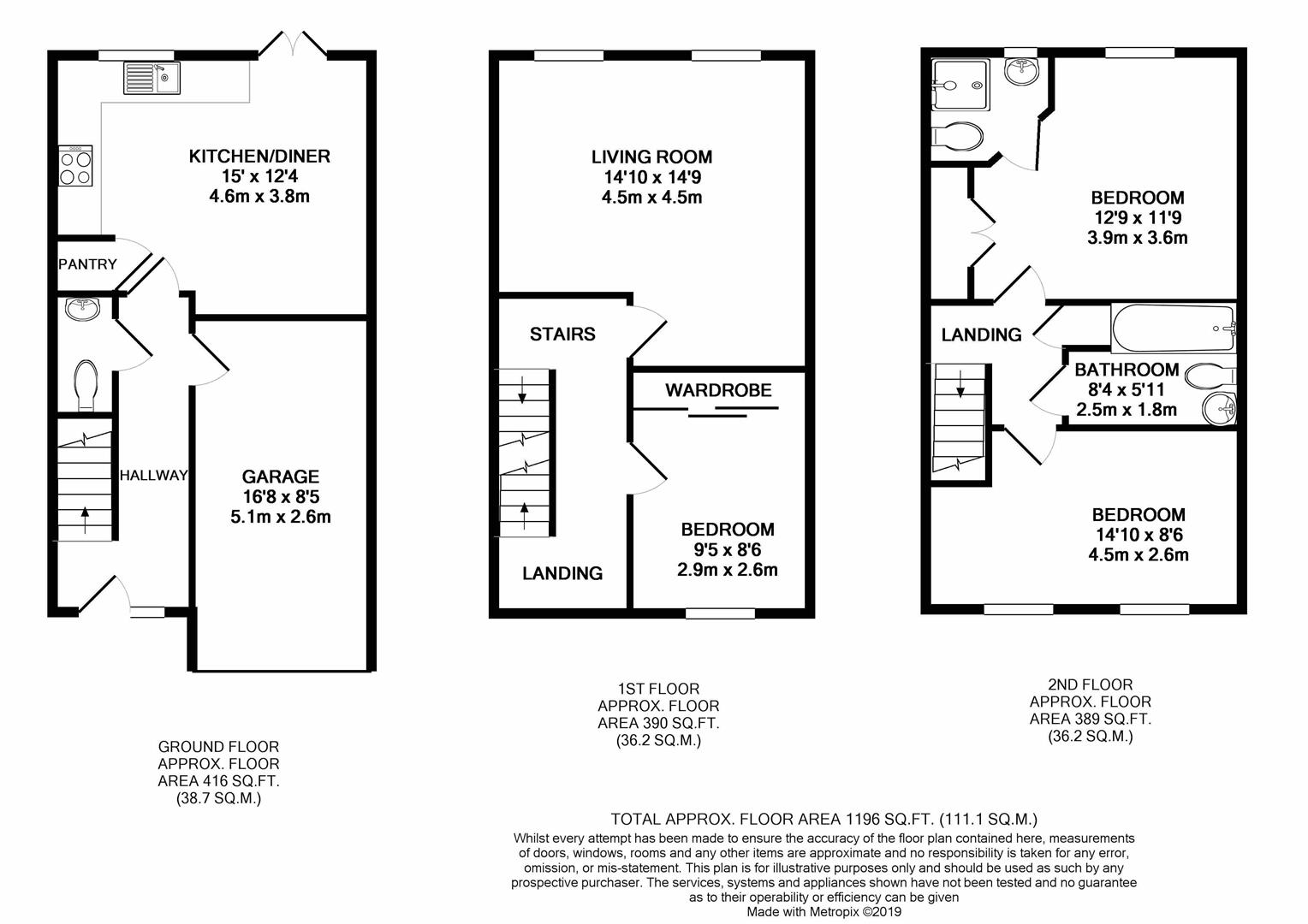 3 Bedrooms Terraced house for sale in Campion Road, Hatfield AL10
