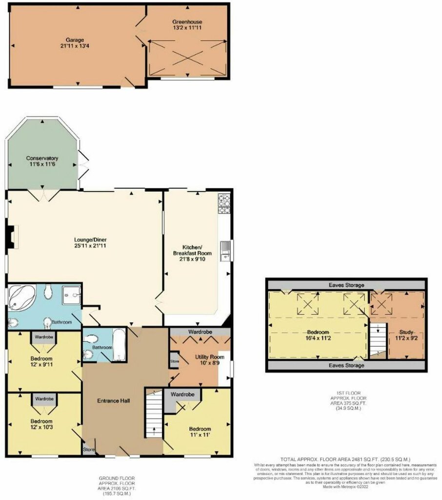 86, Sea Street, Herne Bay floorplan