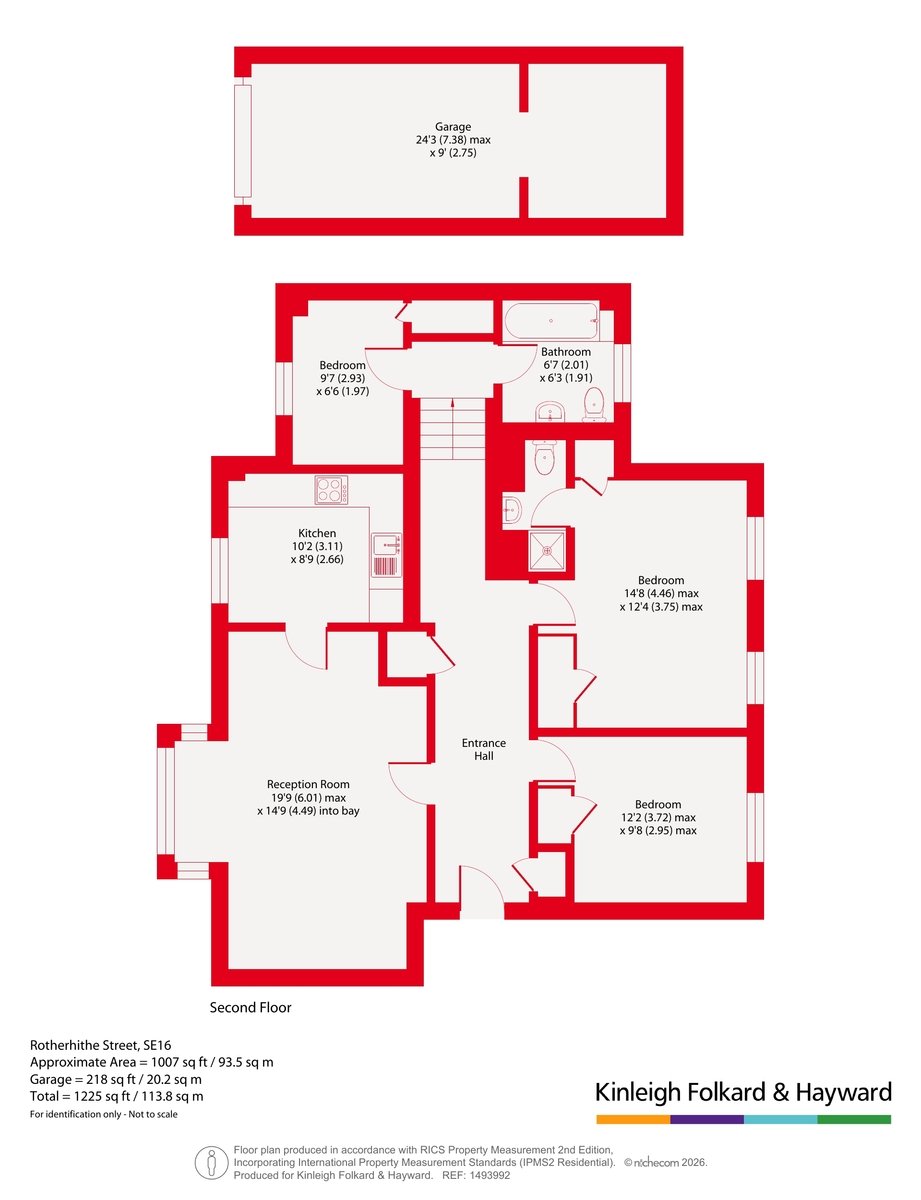 Flat 6 Columbus Court, 153, Rotherhithe Street, London floorplan