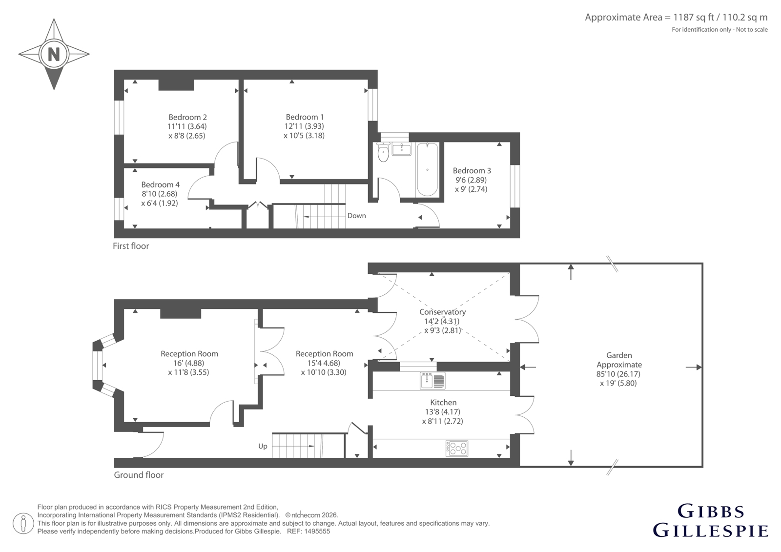 5, Edgar Road, West Drayton floorplan
