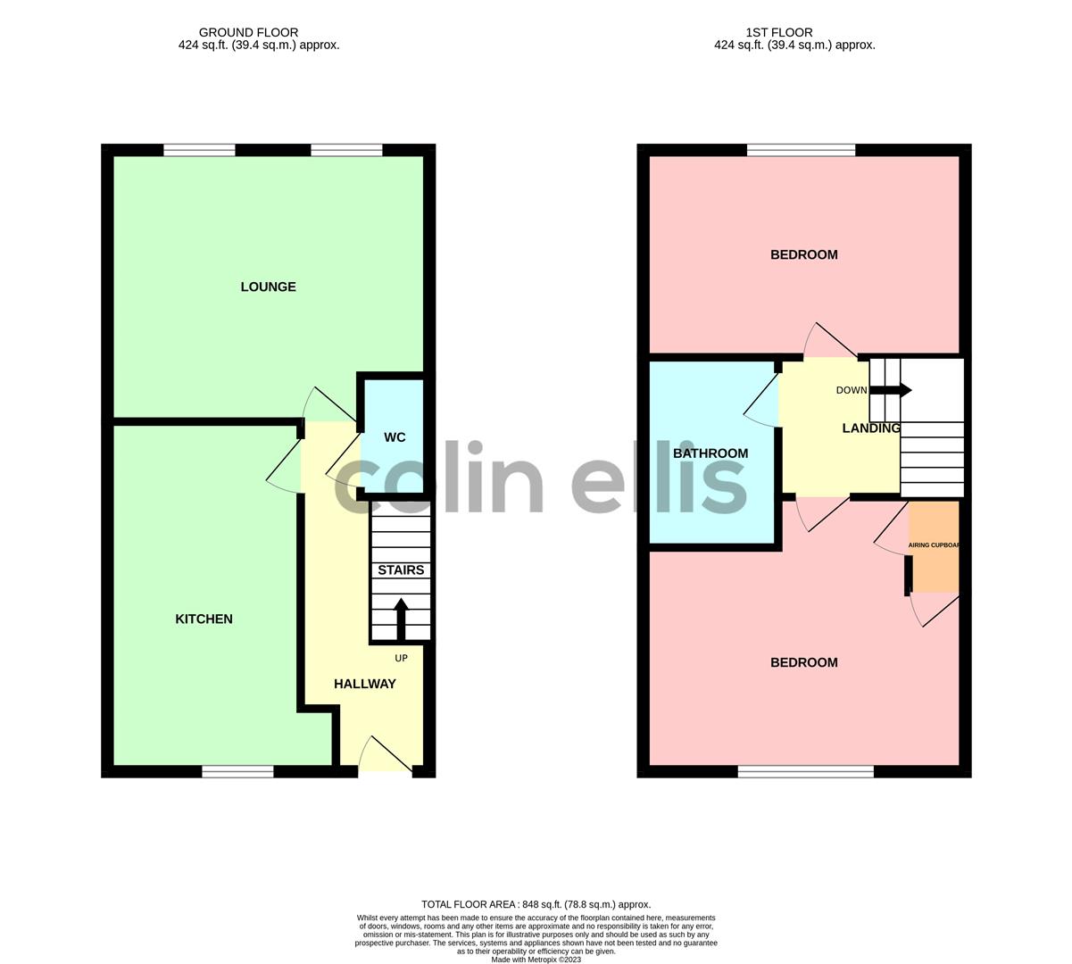 Flat 8, Taylor House, 48-49, Albemarle Crescent, Scarborough floorplan