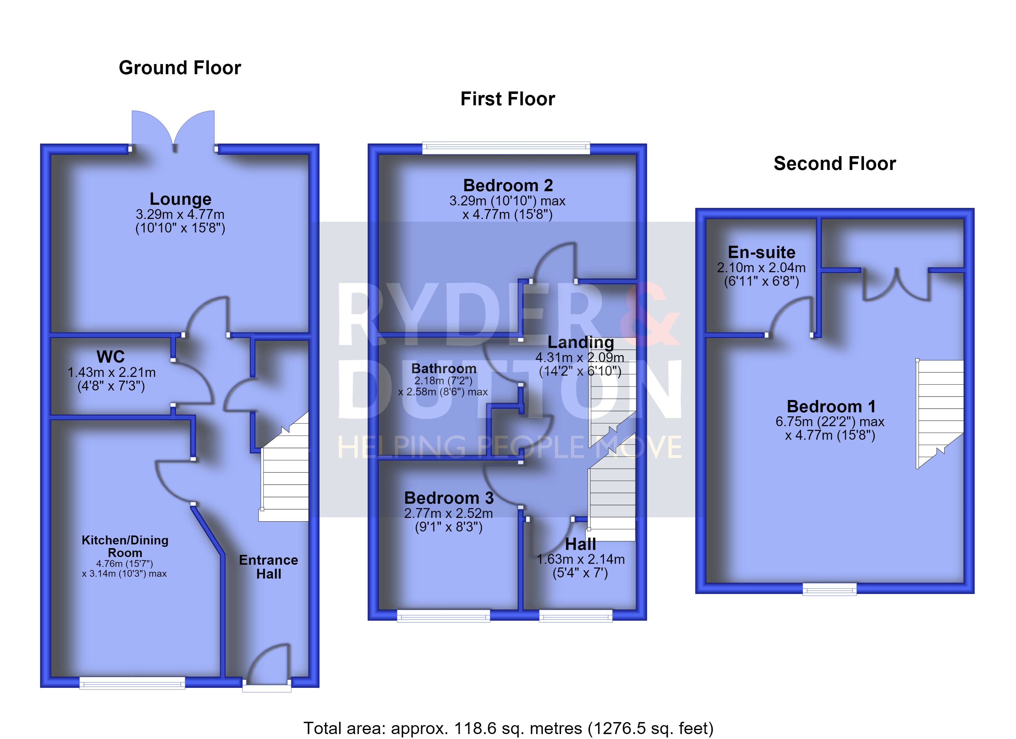 42, Halifax Road, Rochdale floorplan
