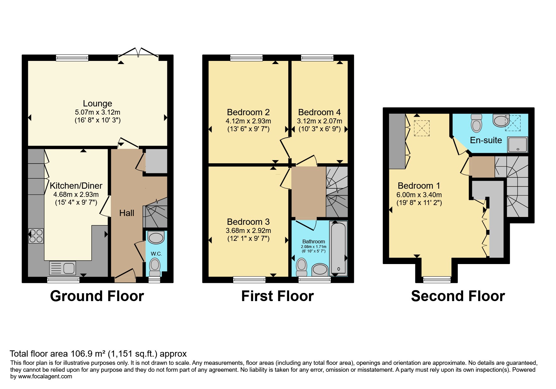 13, Hop Garden Crescent, Sittingbourne floorplan