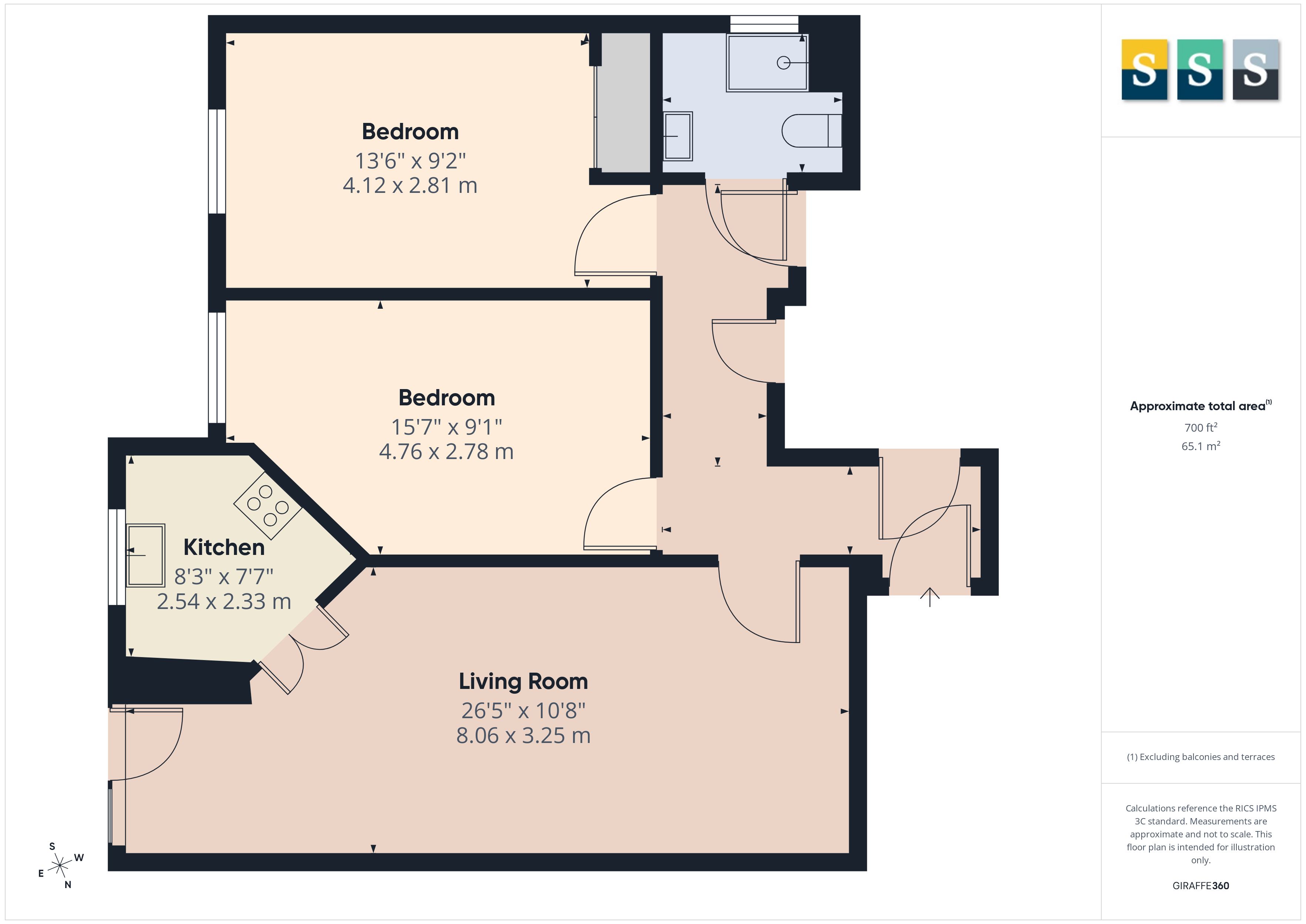 16, Hart Dene Court, Surrey floorplan