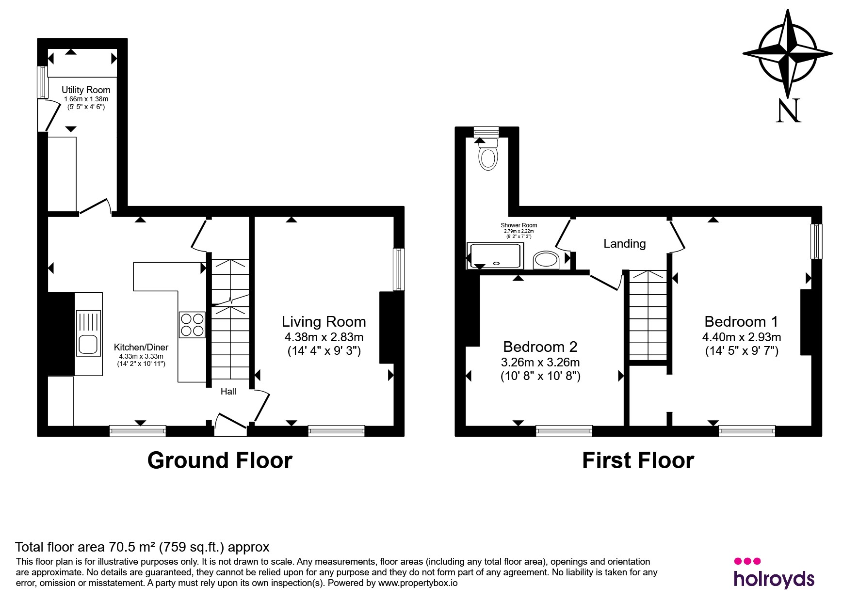 49, St. Johns Street, Keighley floorplan