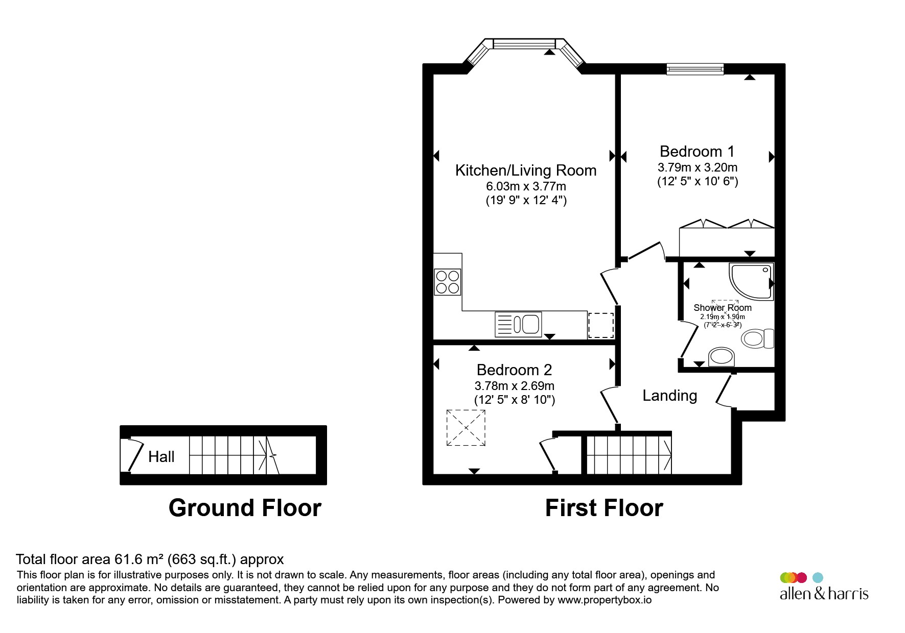Groveland Road, Cardiff floorplan