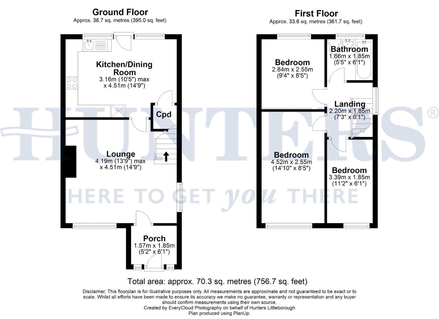Rose Avenue, Smithy Bridge, OL15 8QJ floorplan