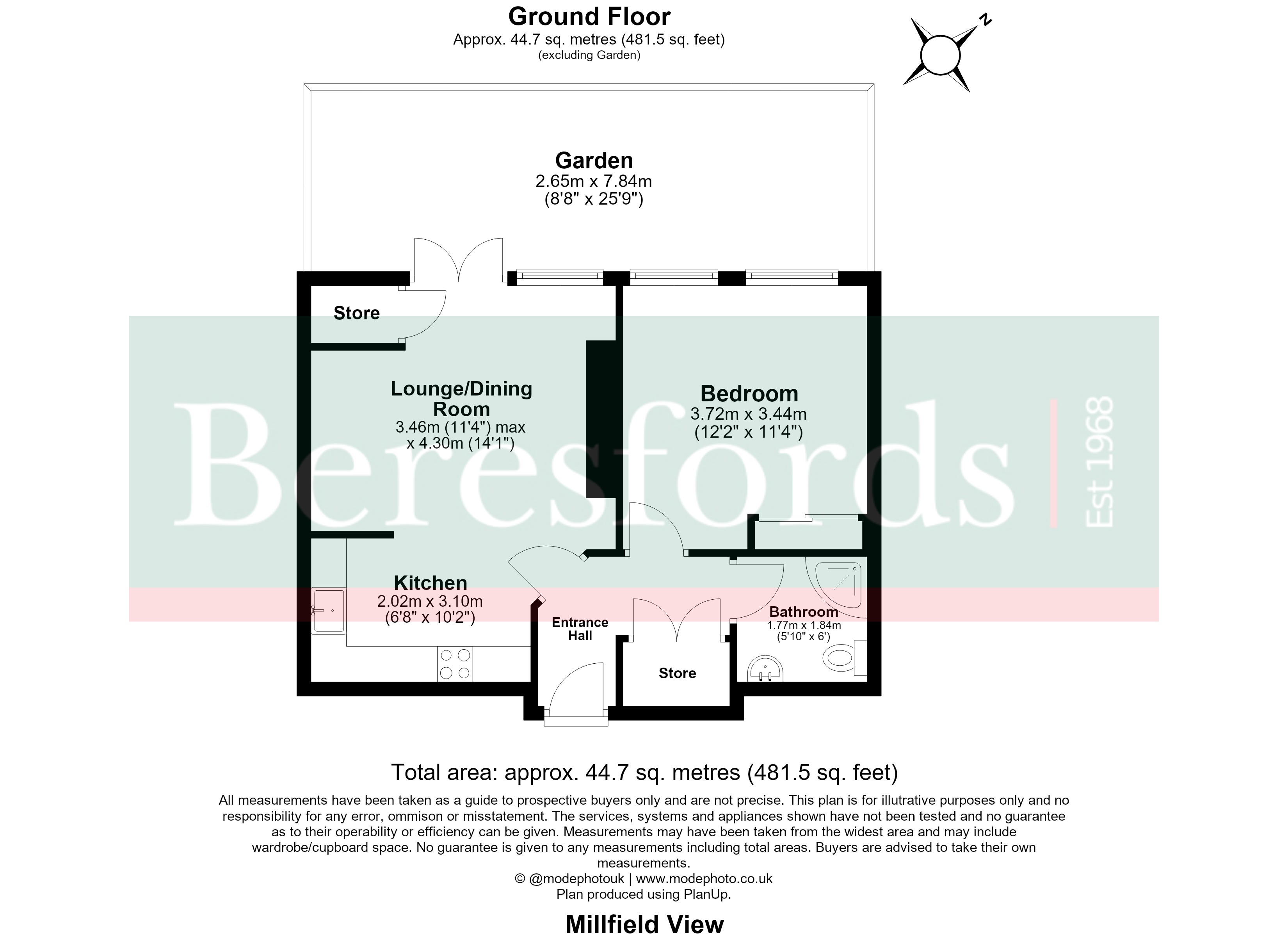 1 Millfield View,, Ashwells Road, Brentwood floorplan