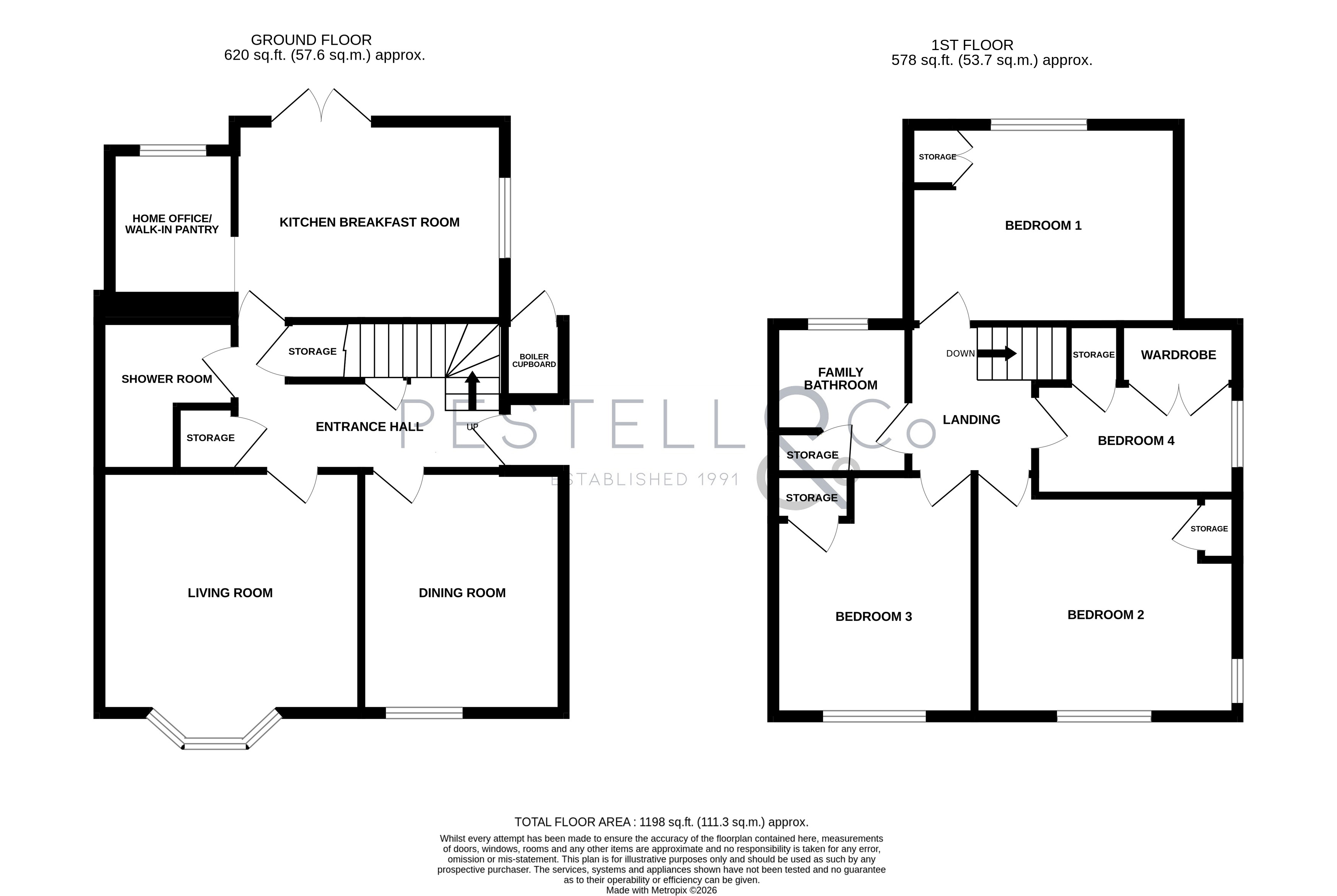 2, Gepps Close, Chelmsford floorplan