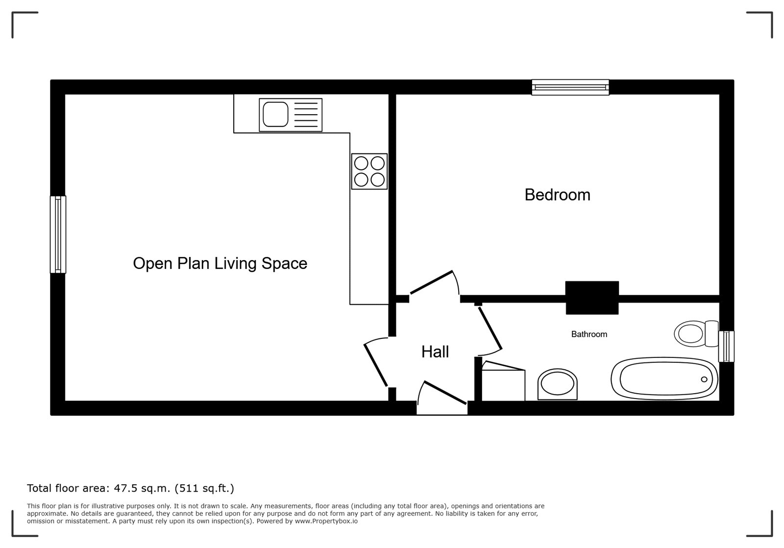 Flat 4, Egan House,, Madeira Road, Isle of Wight floorplan