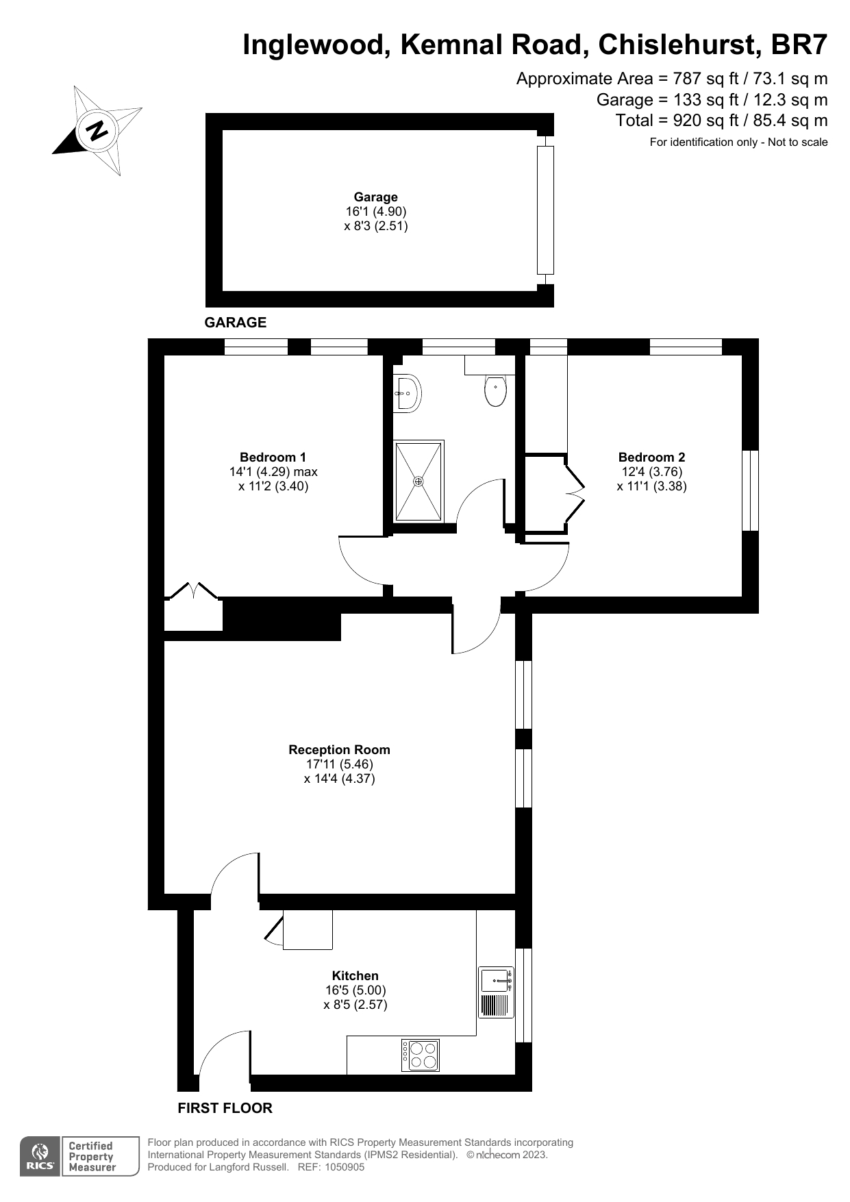 Kemnal Road, Chislehurst BR7, 2 bedroom flat for sale 65930247