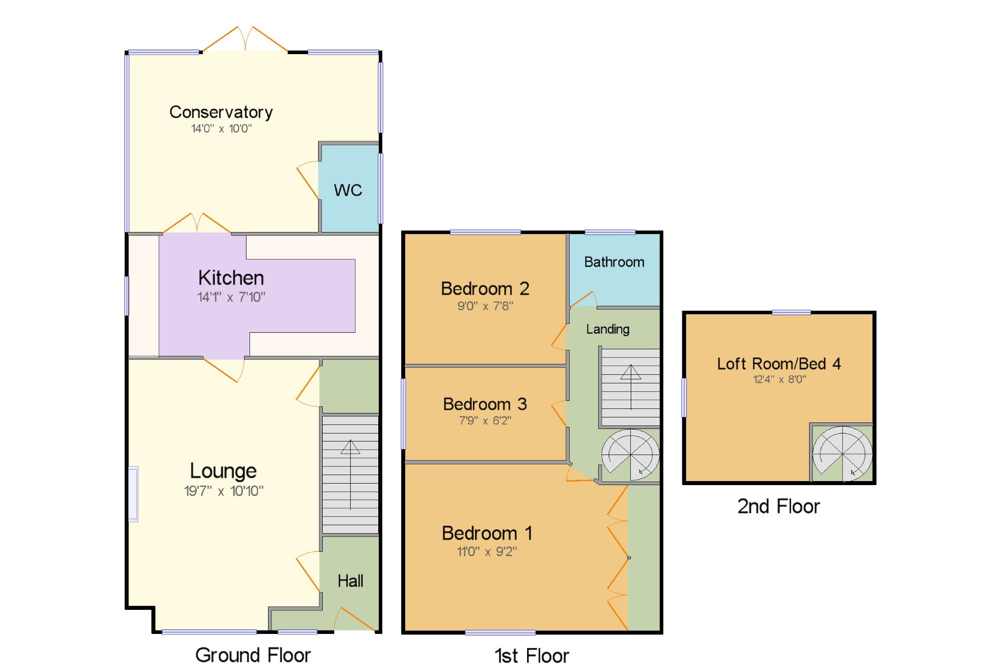 4 Bedrooms Semi-detached house for sale in Abbey Road, Billericay CM12