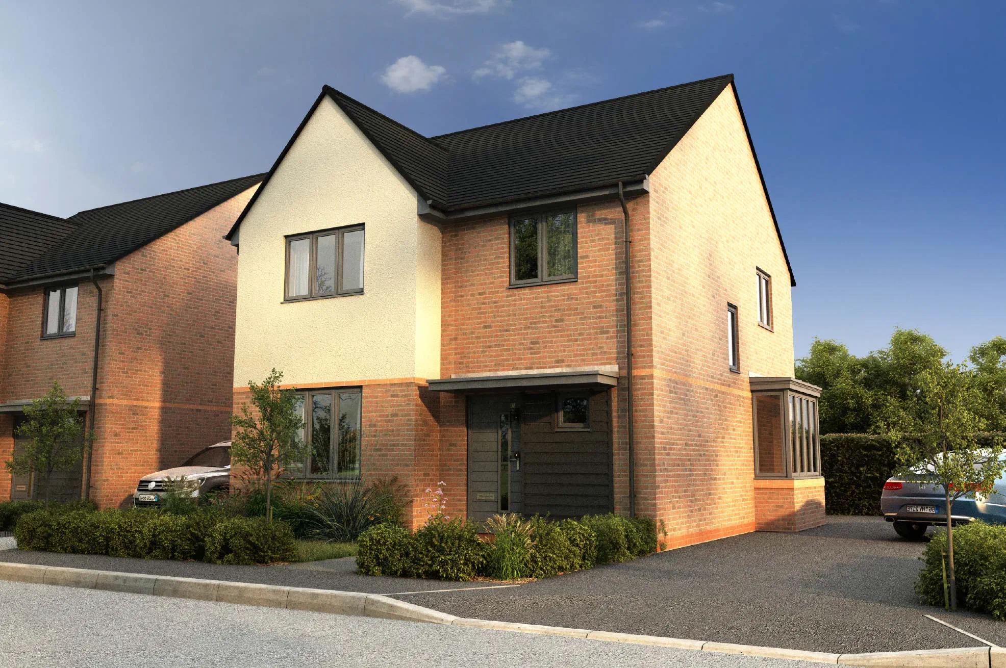 Exterior Hacheston Four Bedroom New Build