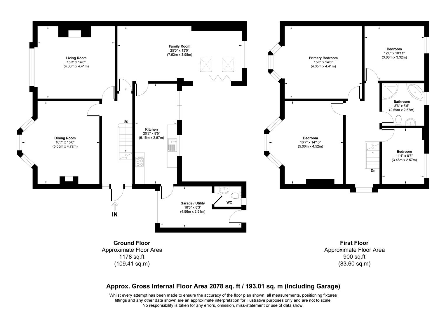 22, Albany Avenue, Eccleston Park floorplan