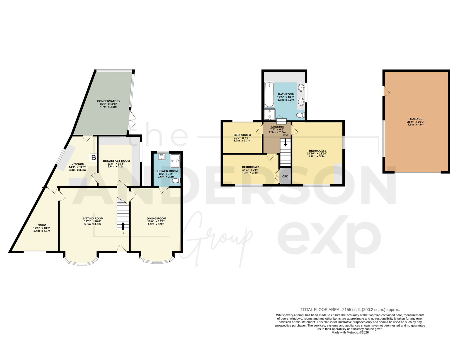 Seabank, Banc Bach, Swansea floorplan