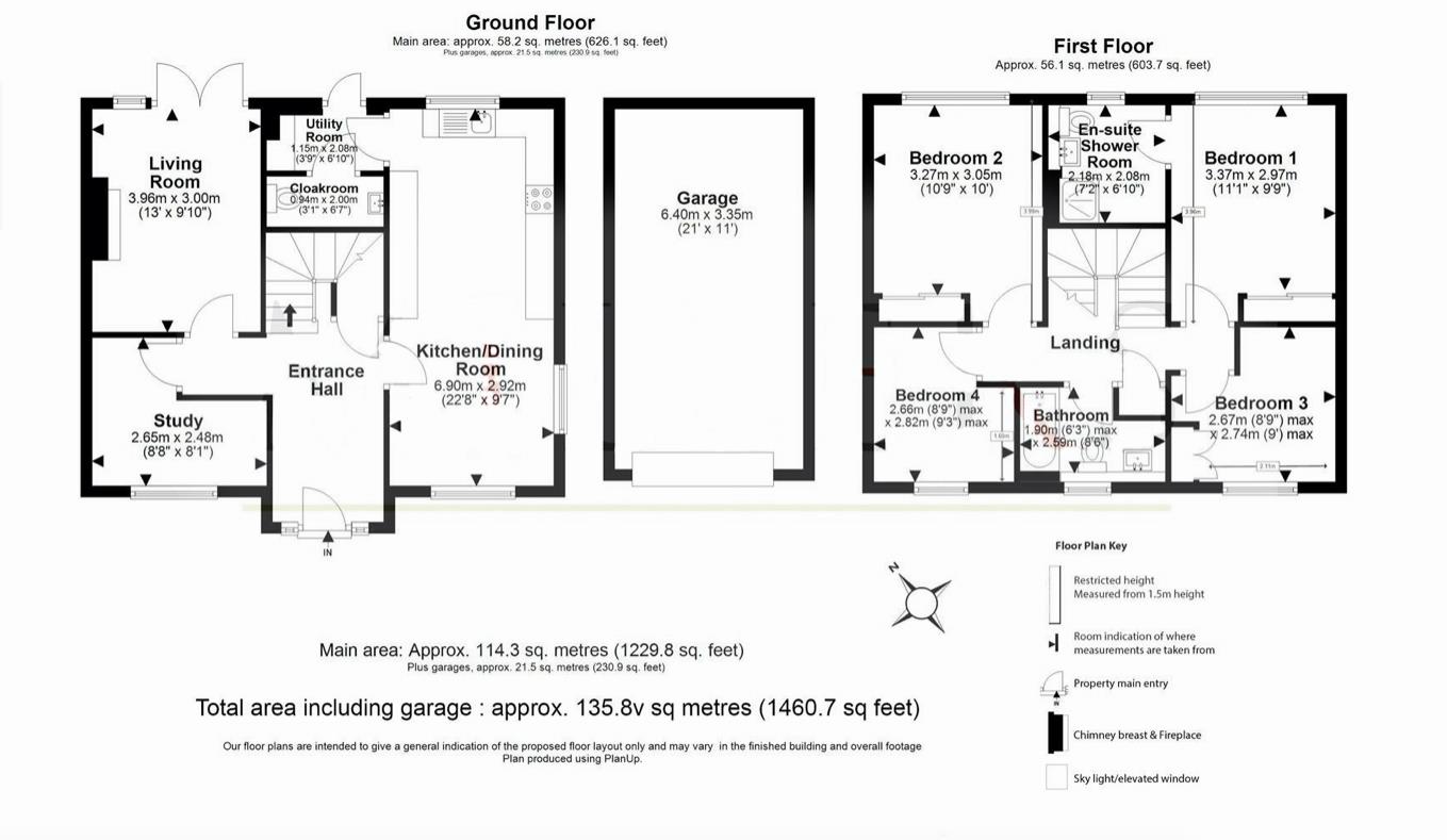10, Dormer Drive, Silver End, Witham floorplan