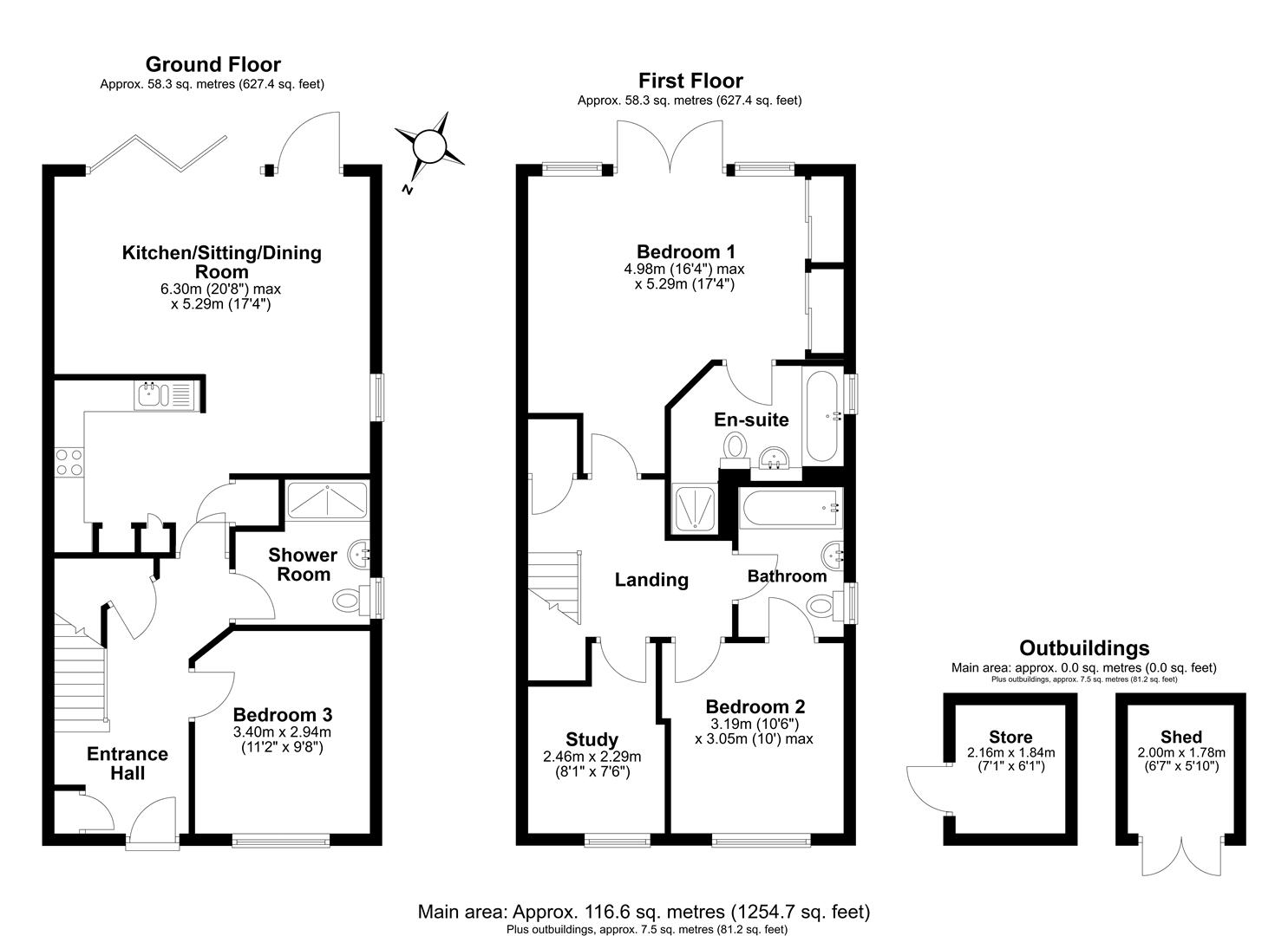 2, The Millpool, Stoke Gabriel floorplan