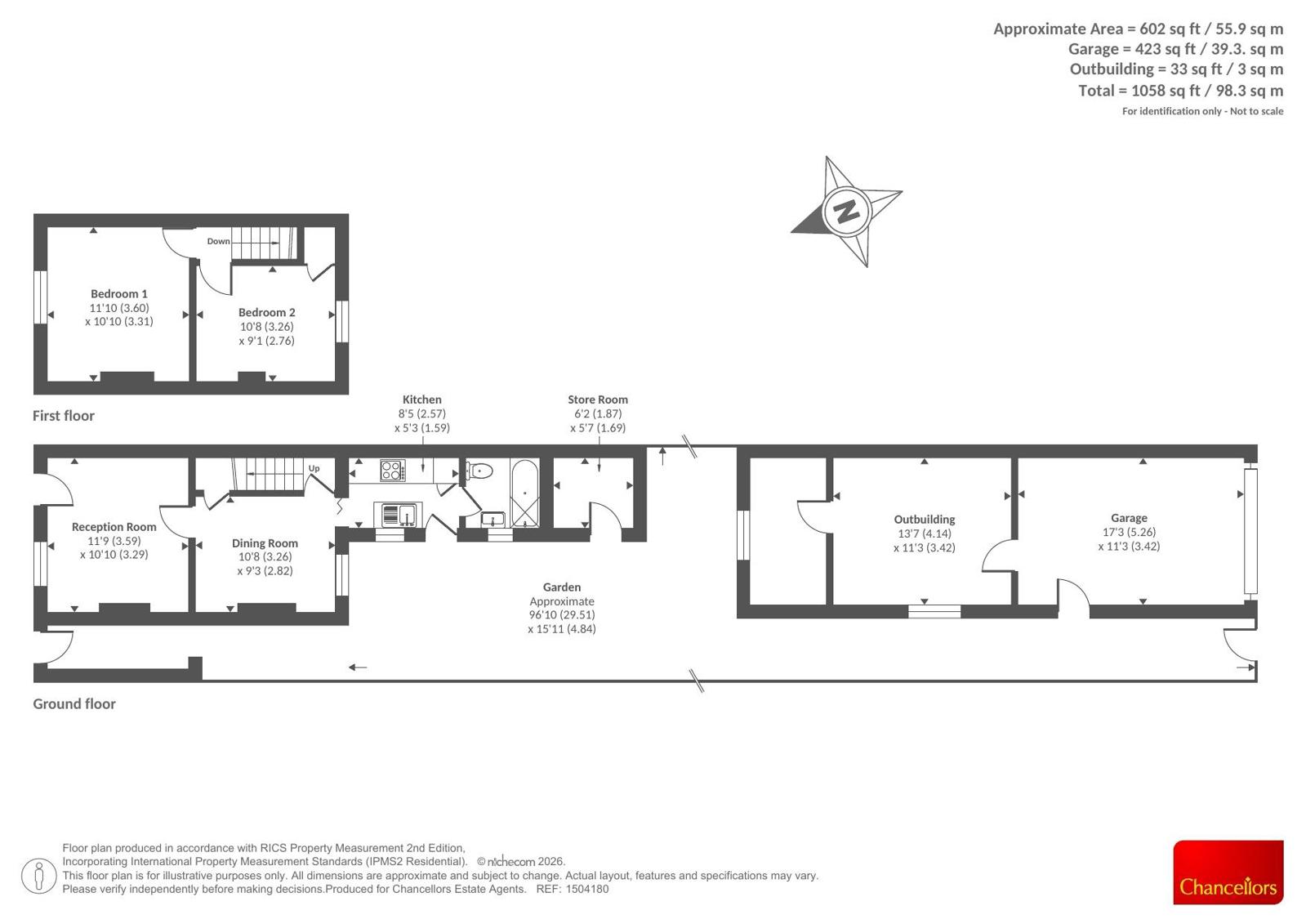 142, Causeway, Banbury floorplan