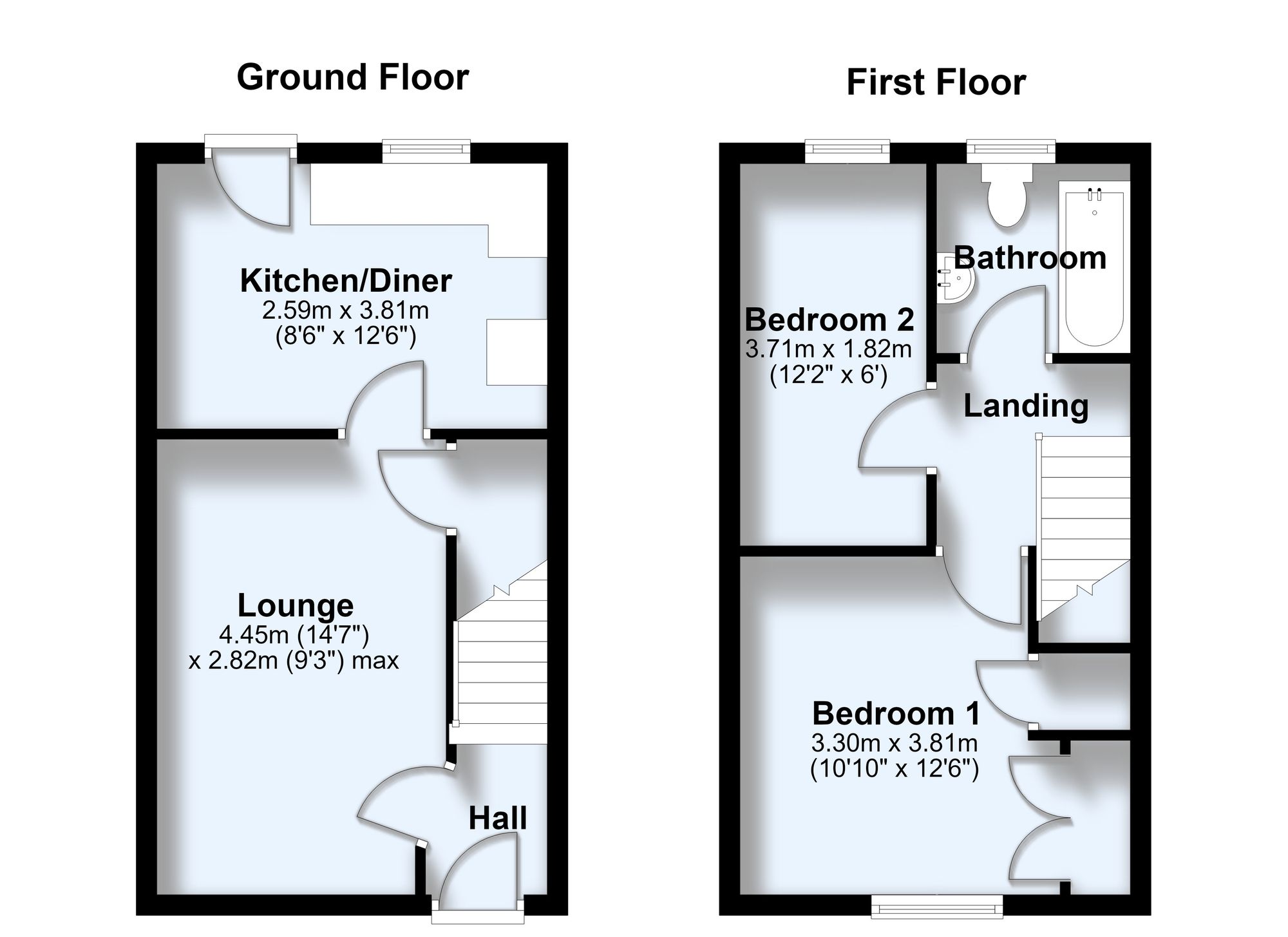 10 Baynham Mead, Milton Keynes floorplan