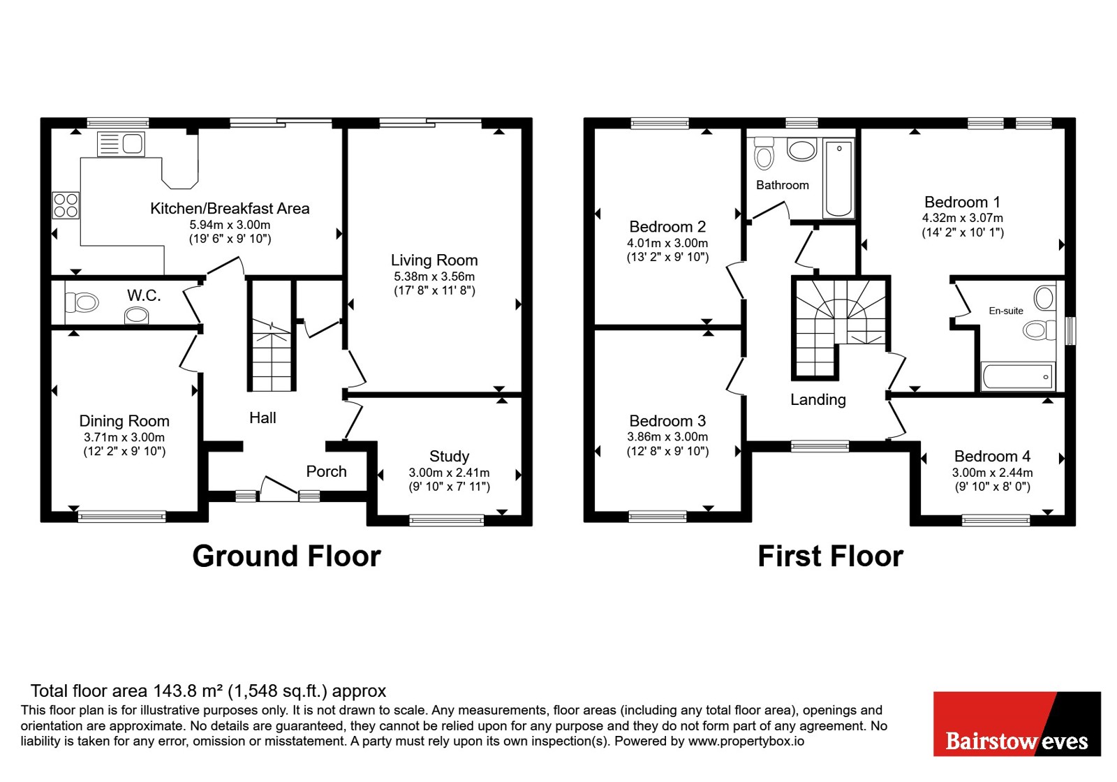 7, Northampton Close, Essex floorplan