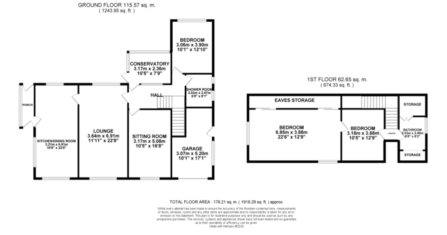 117, Manor Road, Liverpool floorplan