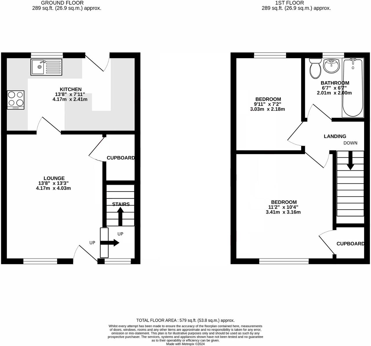 38, Peplow Road, Morecambe floorplan